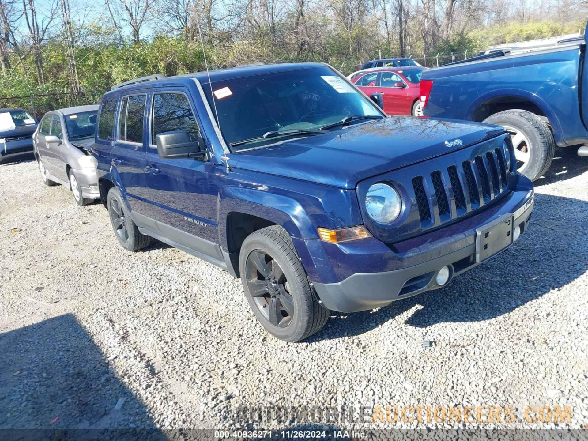 1C4NJPFB7DD230069 JEEP PATRIOT 2013