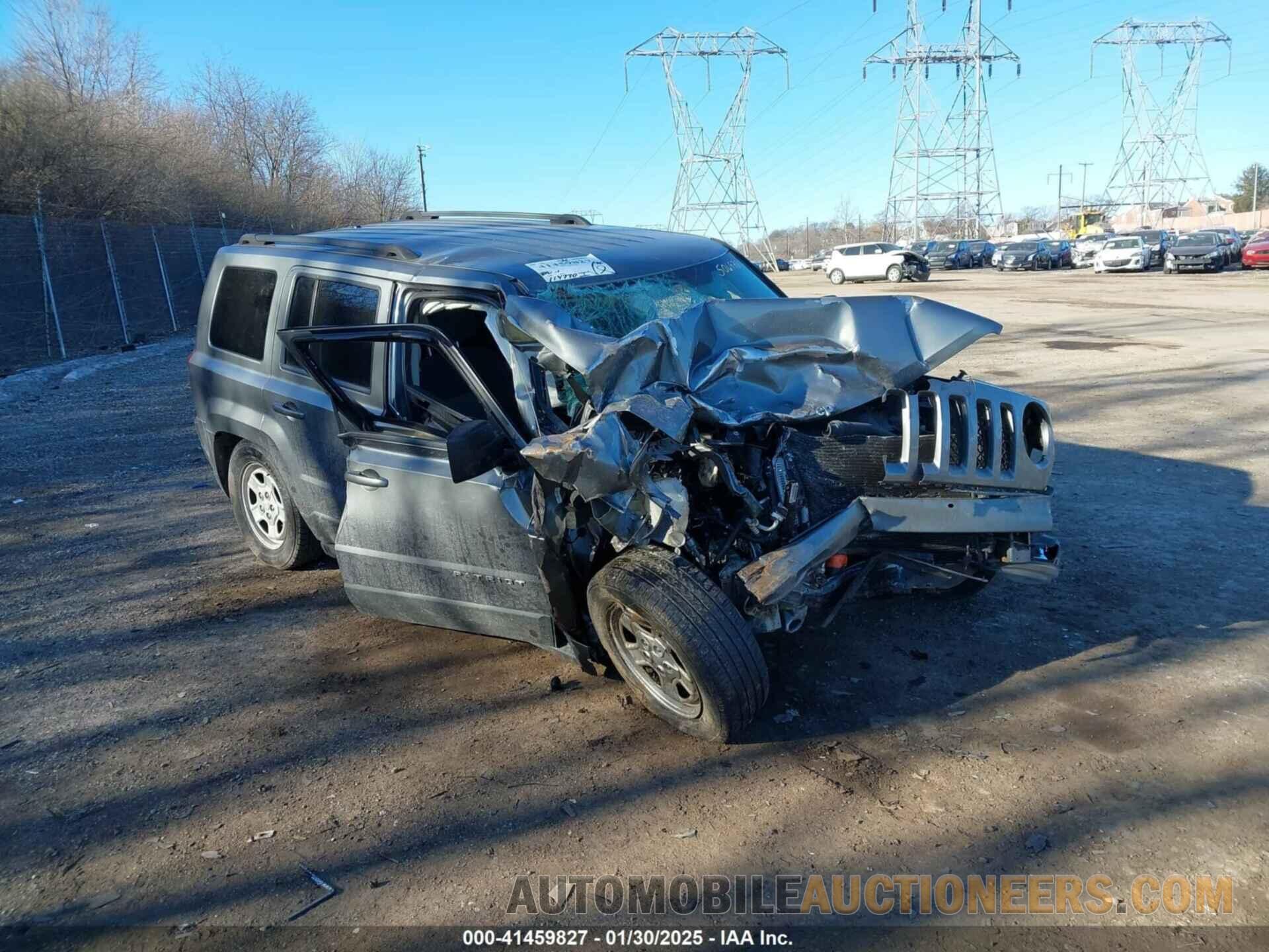 1C4NJRBB0CD506978 JEEP PATRIOT 2012