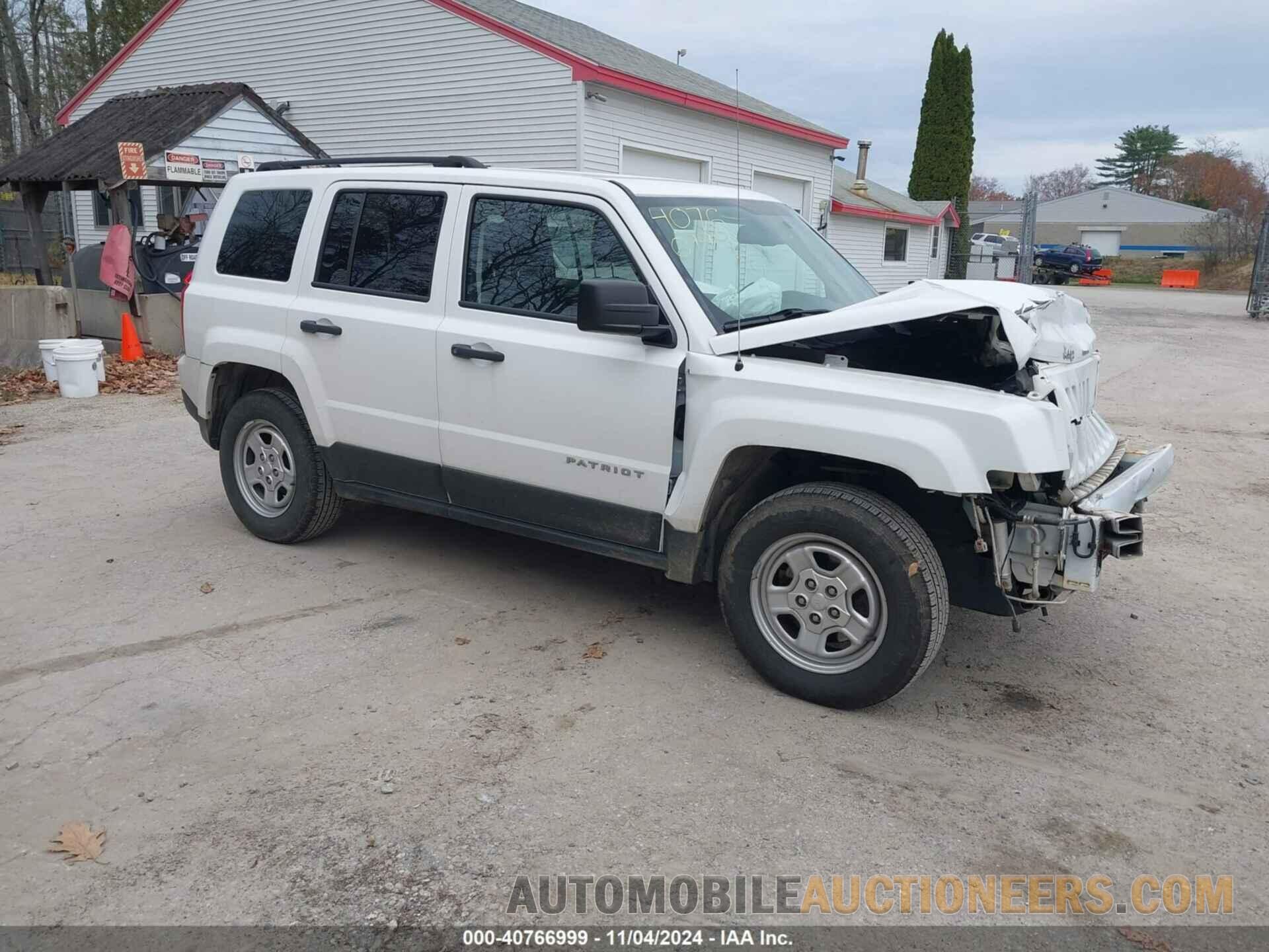 1C4NJRBB0GD522510 JEEP PATRIOT 2016