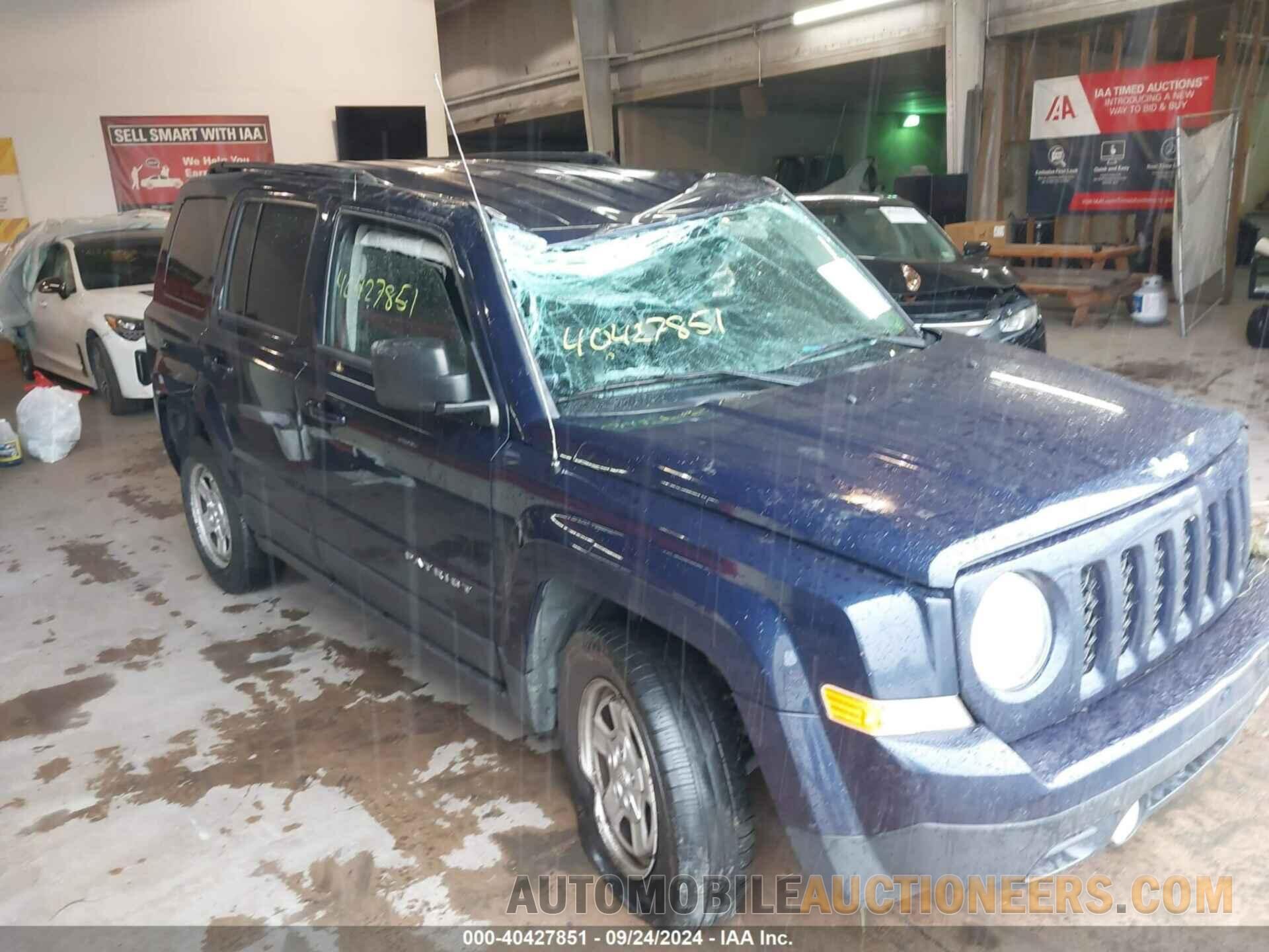 1C4NJRBB0GD779599 JEEP PATRIOT 2016