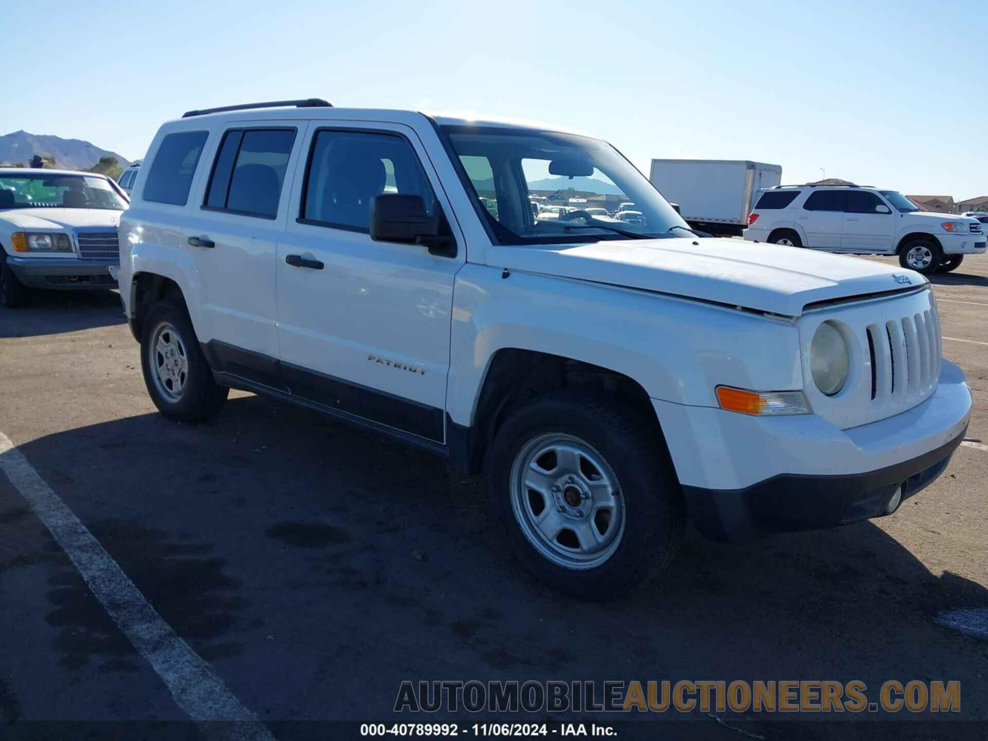 1C4NJRBB1DD129255 JEEP PATRIOT 2013