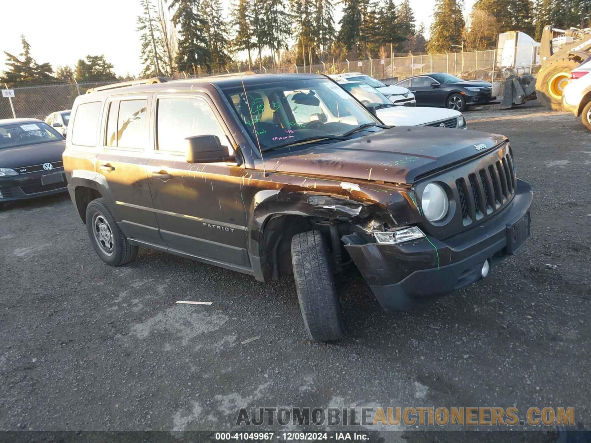 1C4NJRBB1ED661512 JEEP PATRIOT 2014