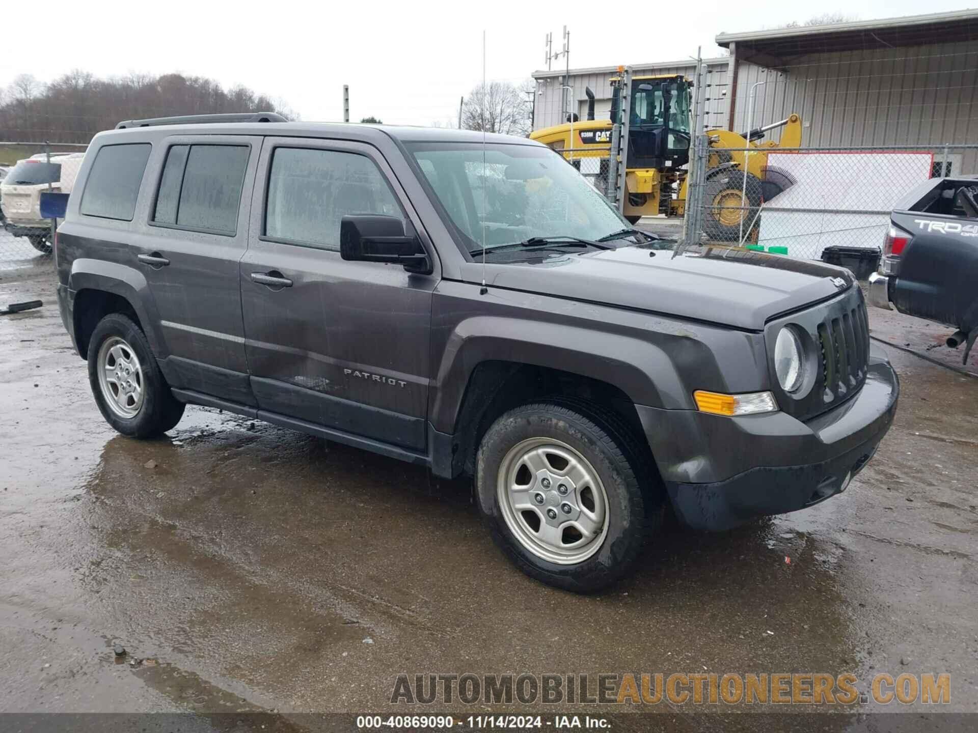 1C4NJRBB1FD283709 JEEP PATRIOT 2015