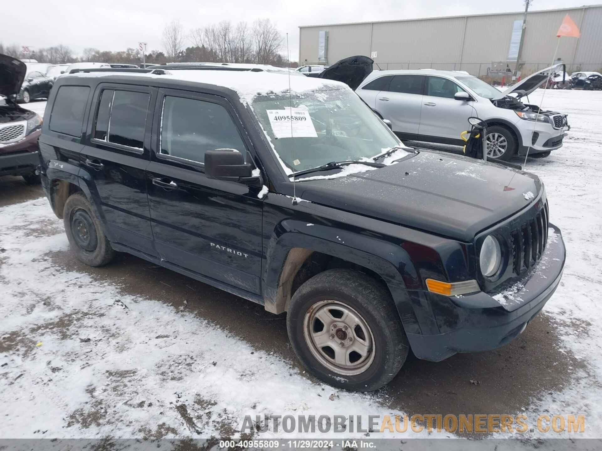 1C4NJRBB2FD147914 JEEP PATRIOT 2015