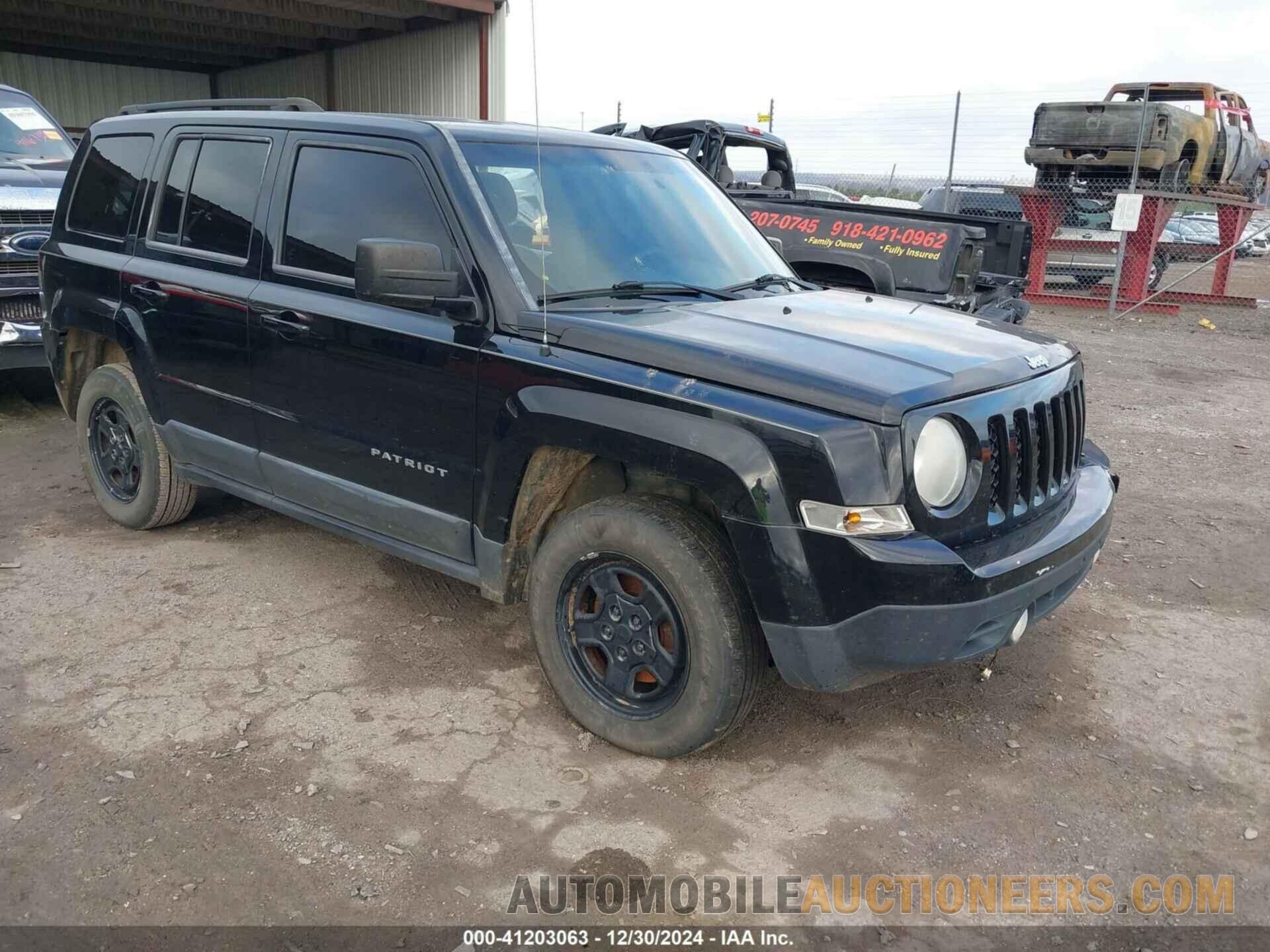 1C4NJRBB3DD207373 JEEP PATRIOT 2013