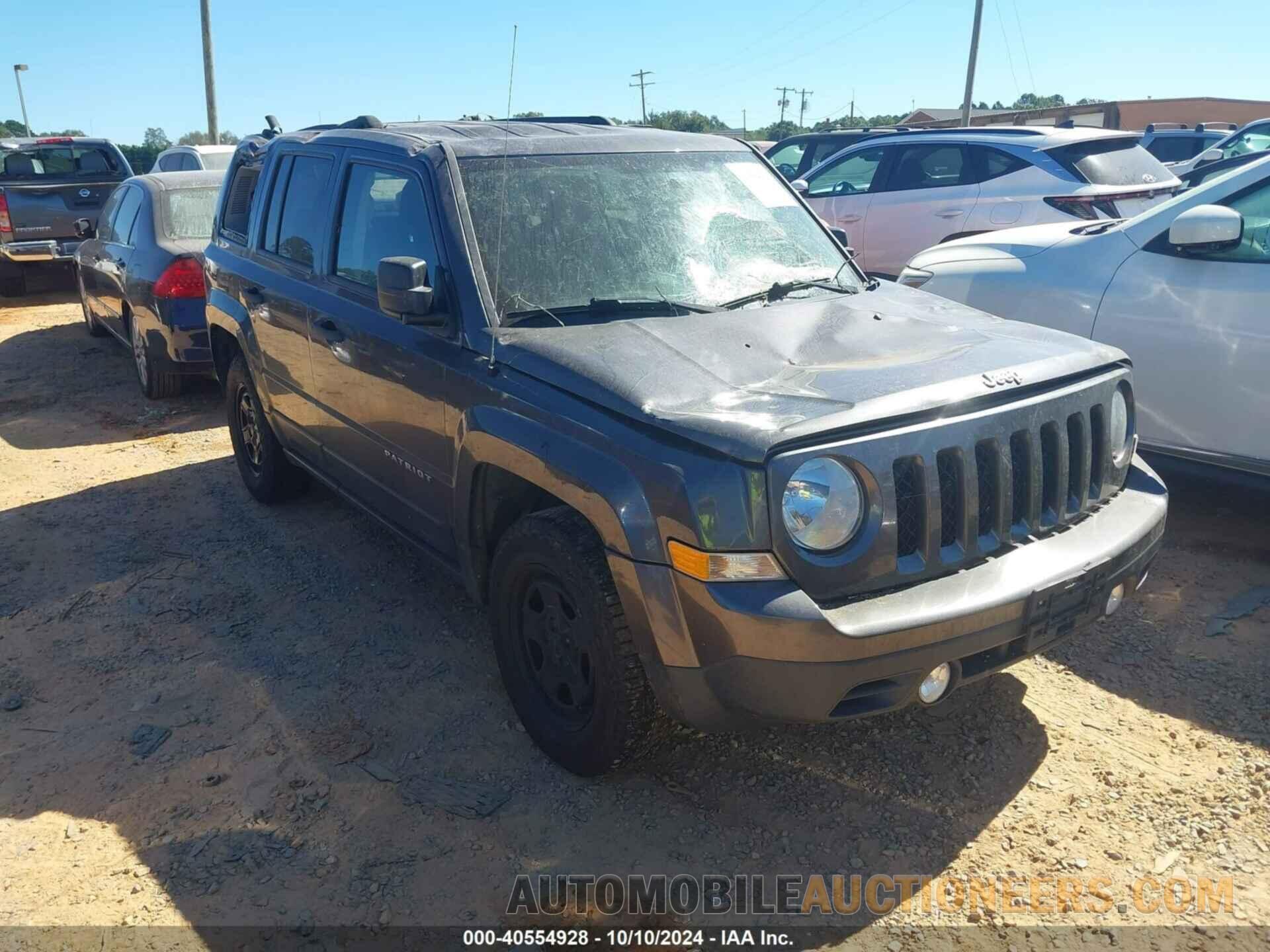 1C4NJRBB3GD640115 JEEP PATRIOT 2016