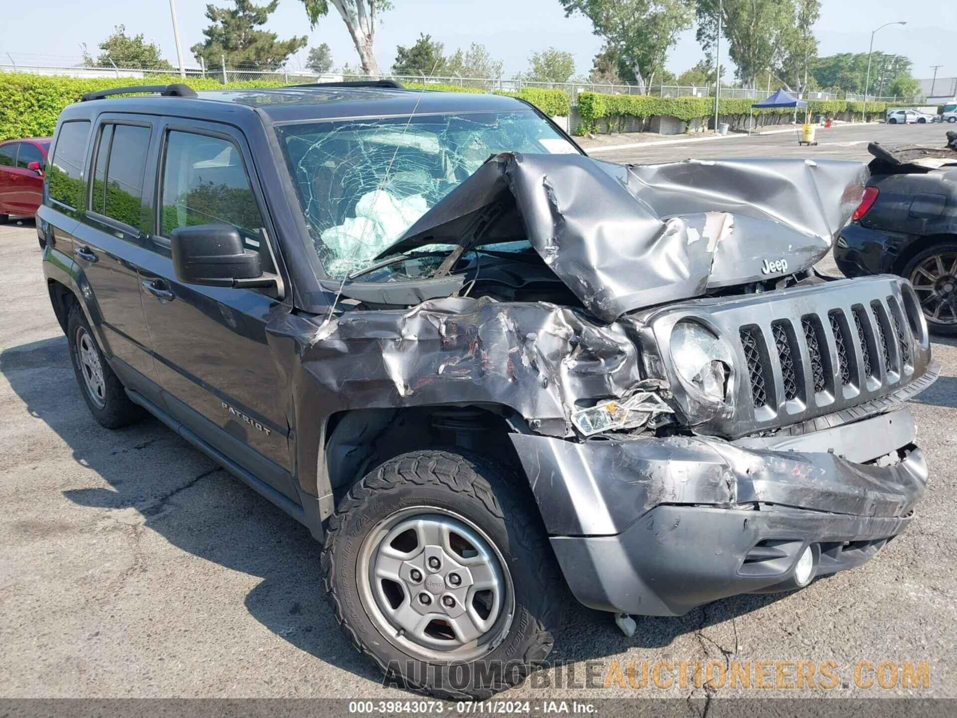 1C4NJRBB3HD204379 JEEP PATRIOT 2017