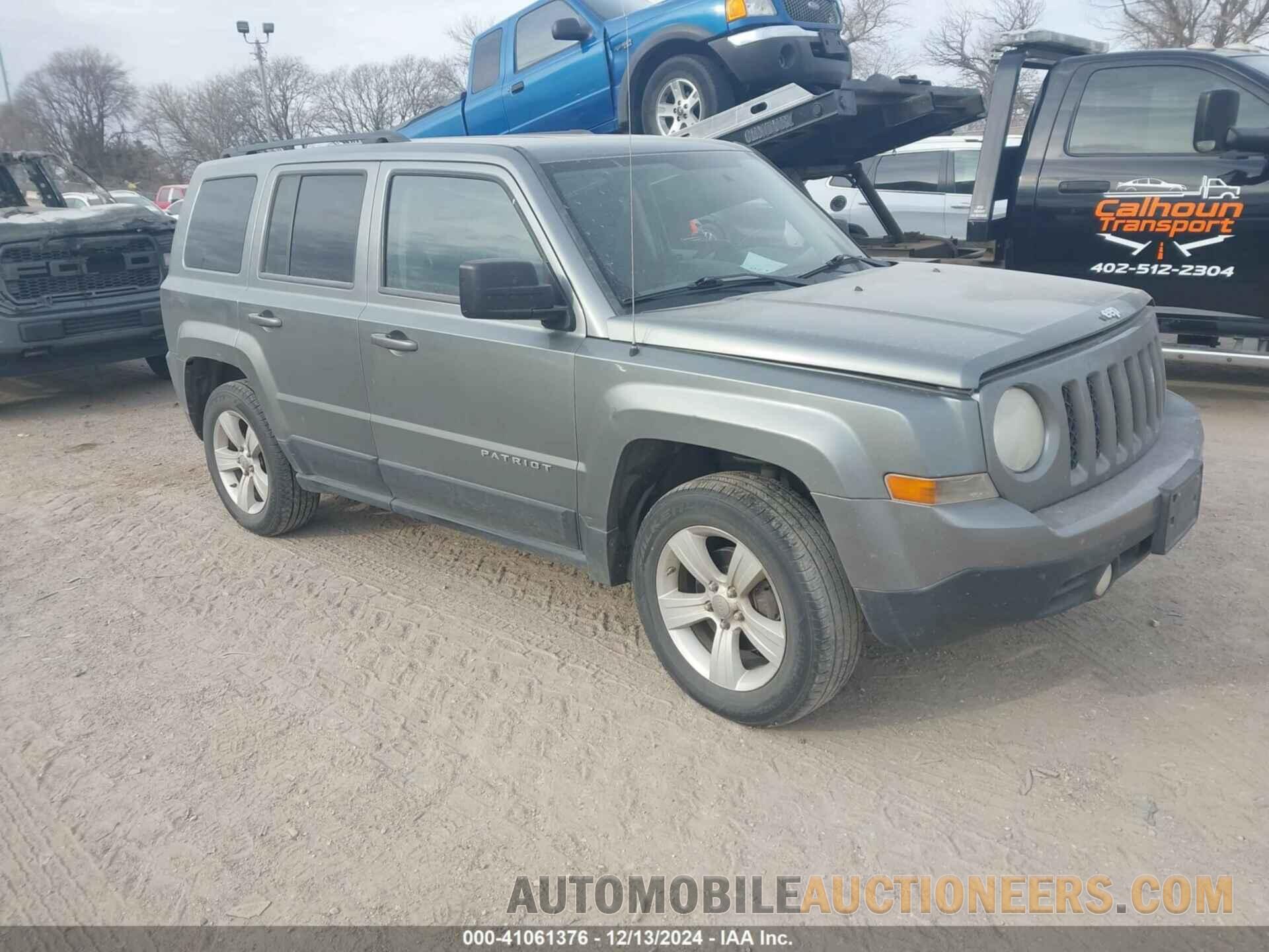 1C4NJRBB4CD537831 JEEP PATRIOT 2012