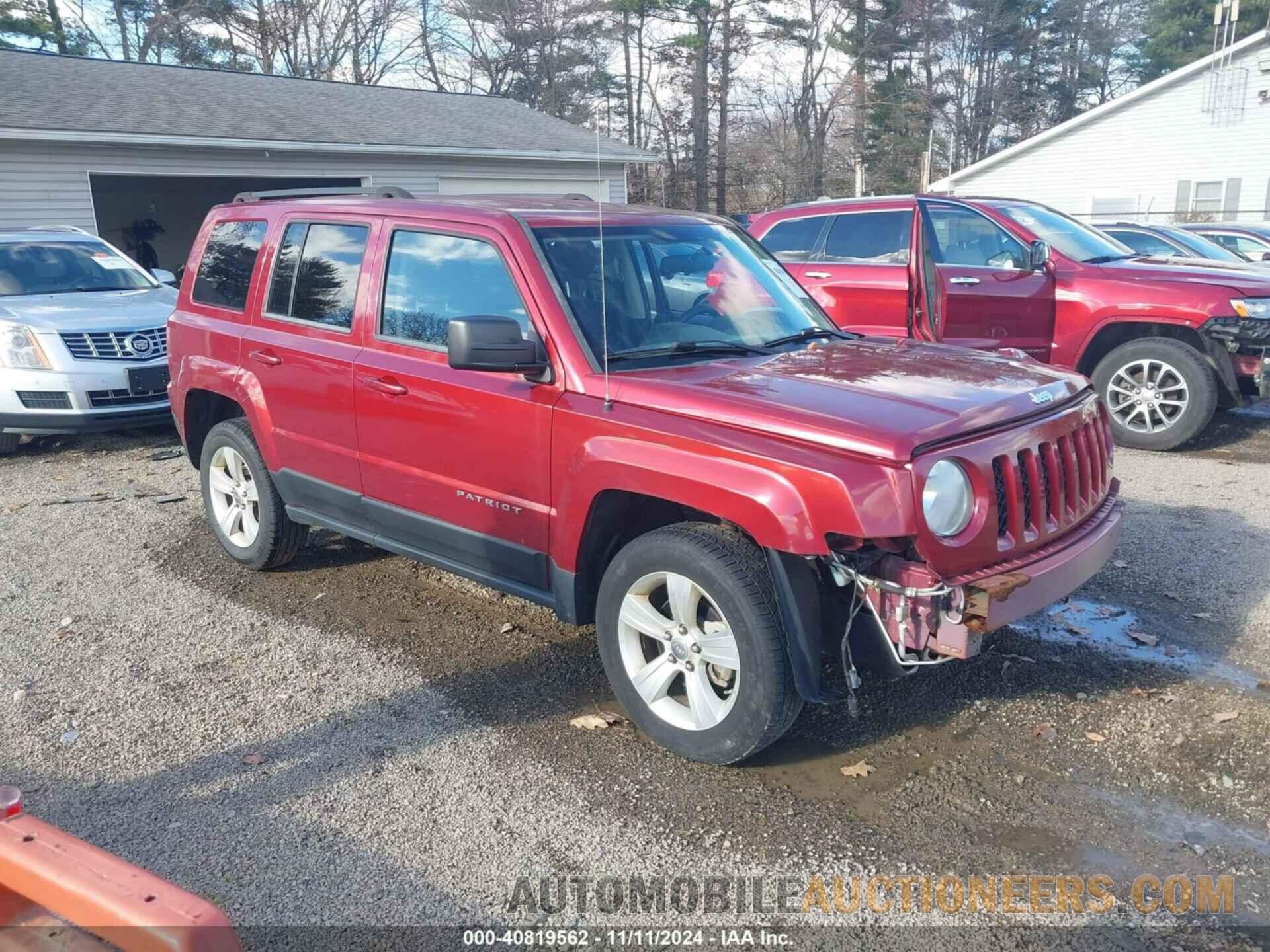 1C4NJRBB4CD568853 JEEP PATRIOT 2012