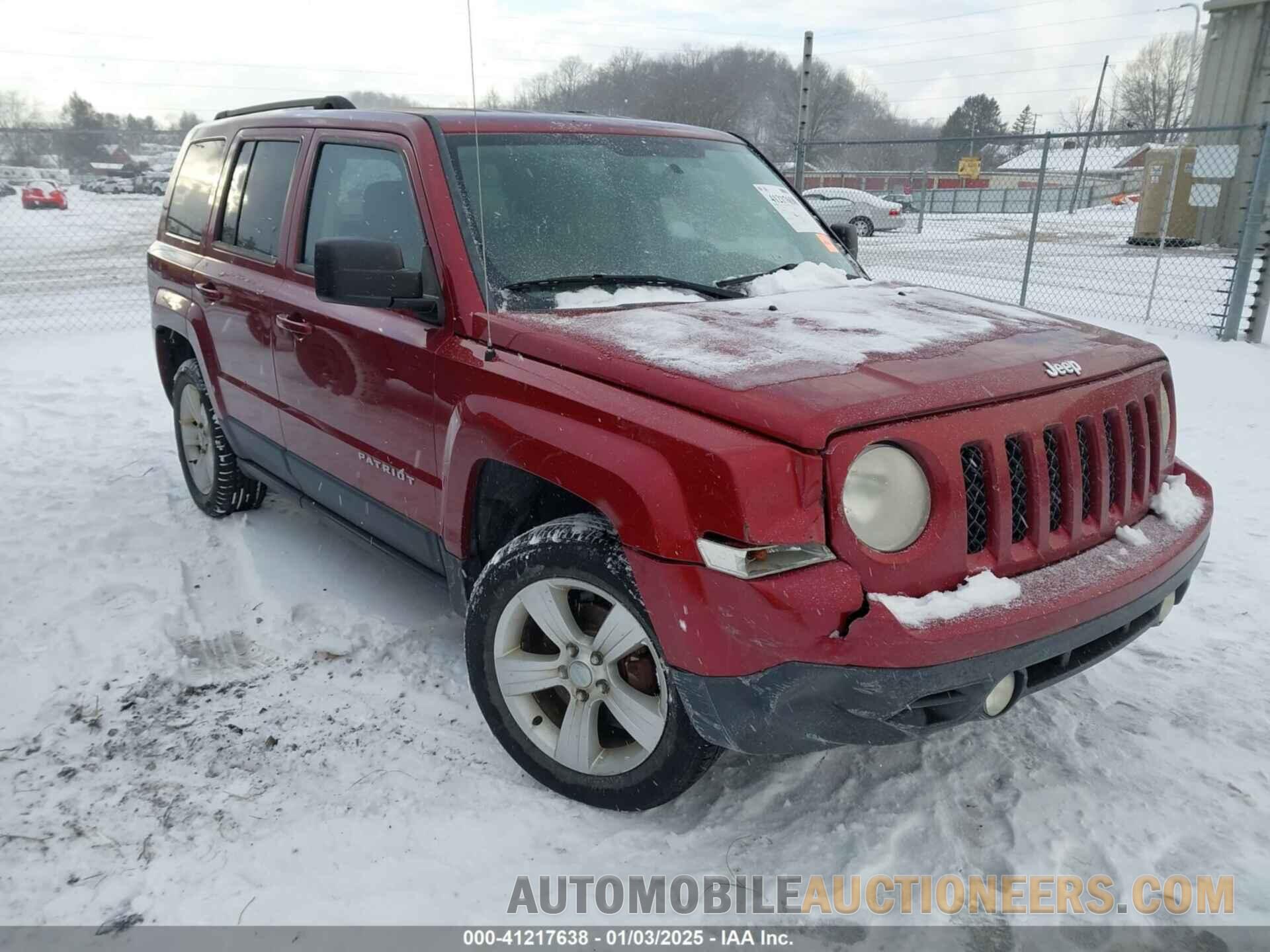 1C4NJRBB4CD577133 JEEP PATRIOT 2012