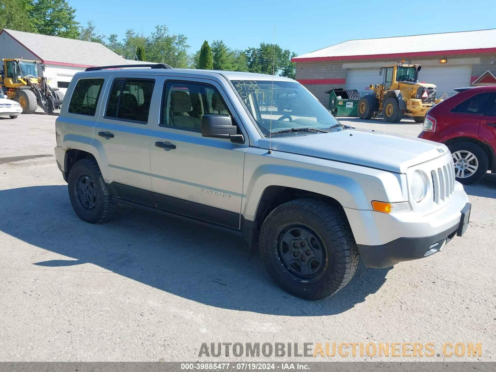 1C4NJRBB4ED528758 JEEP PATRIOT 2014