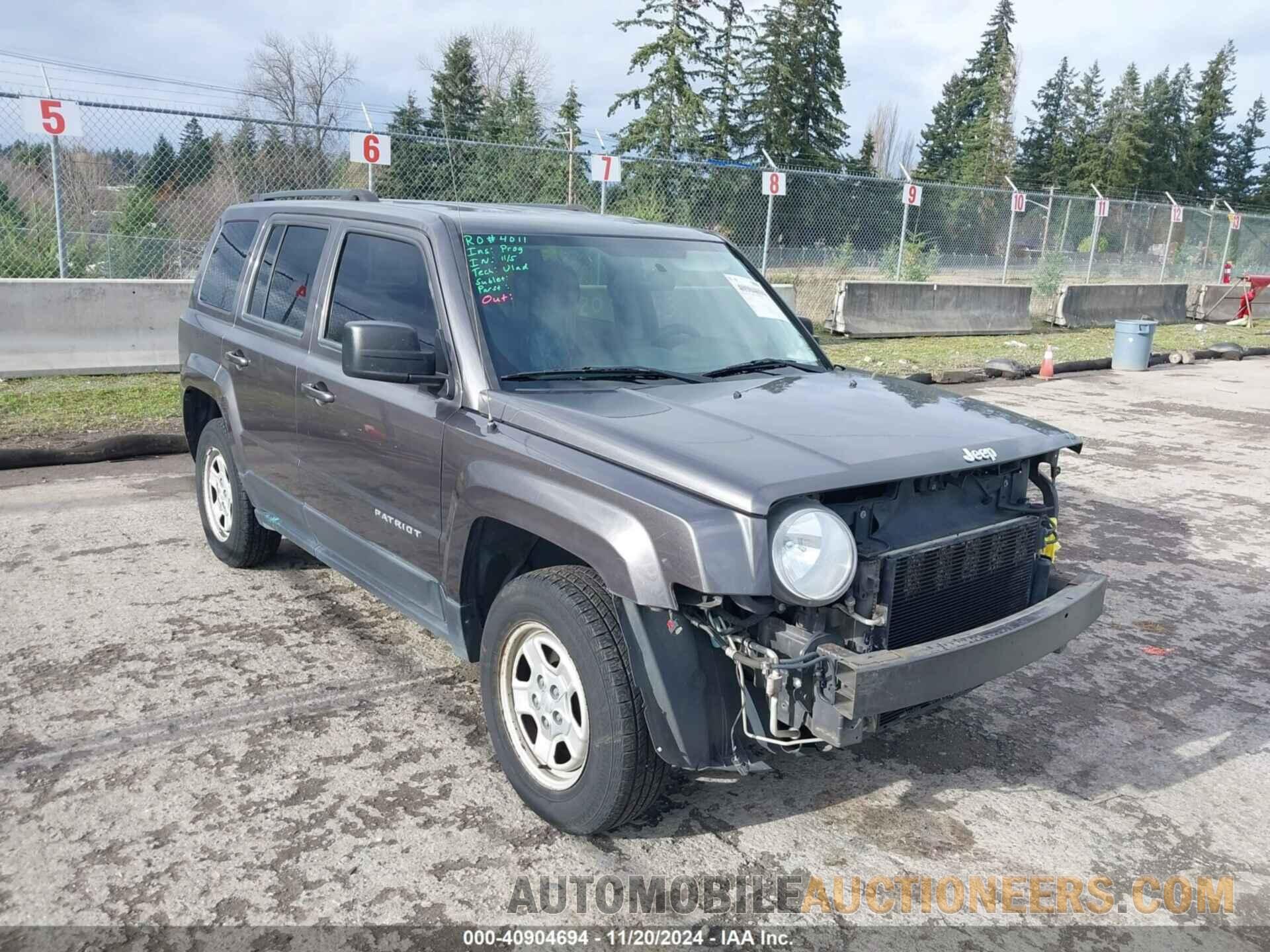 1C4NJRBB4FD338900 JEEP PATRIOT 2015