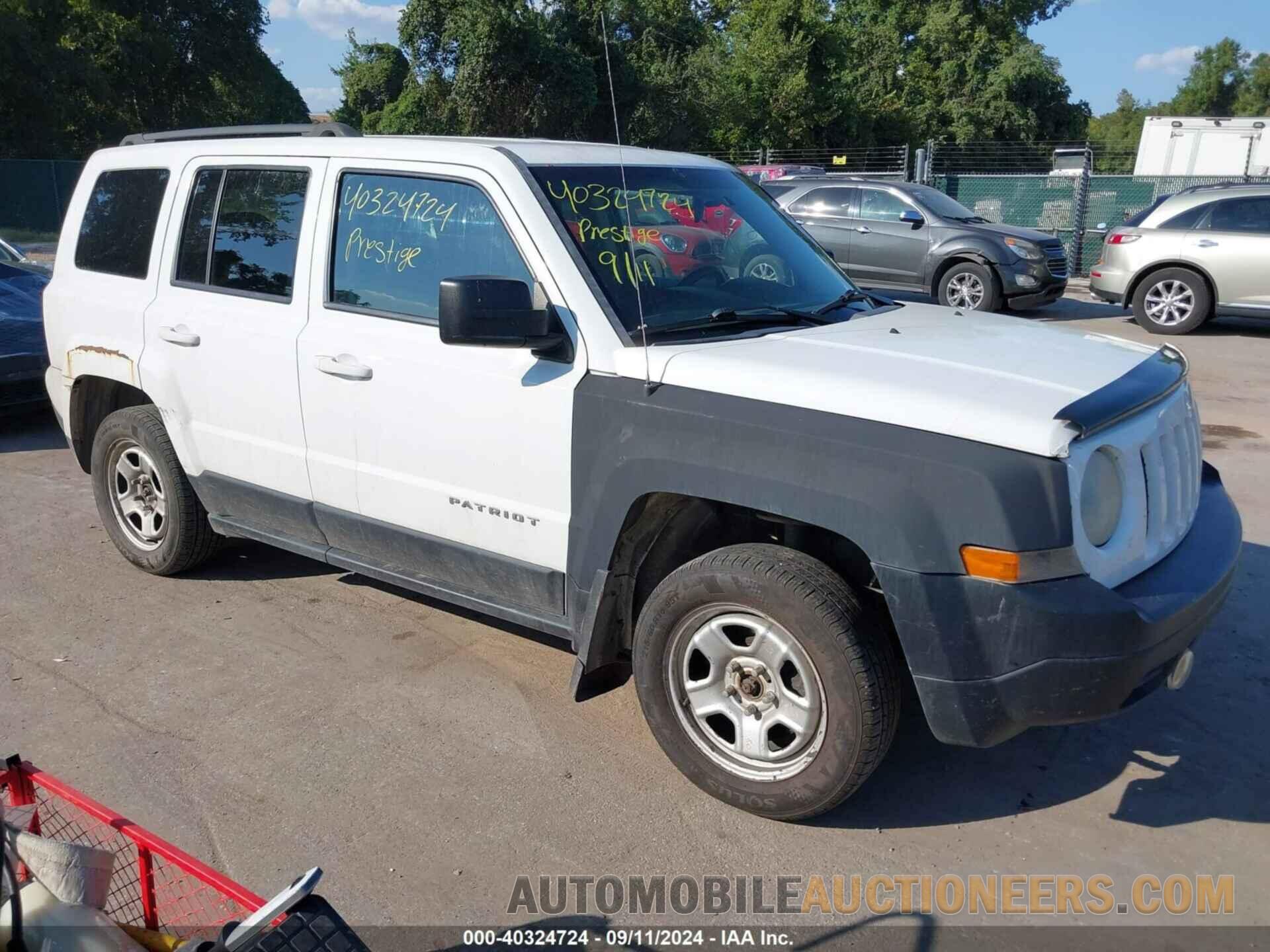 1C4NJRBB4FD408699 JEEP PATRIOT 2015