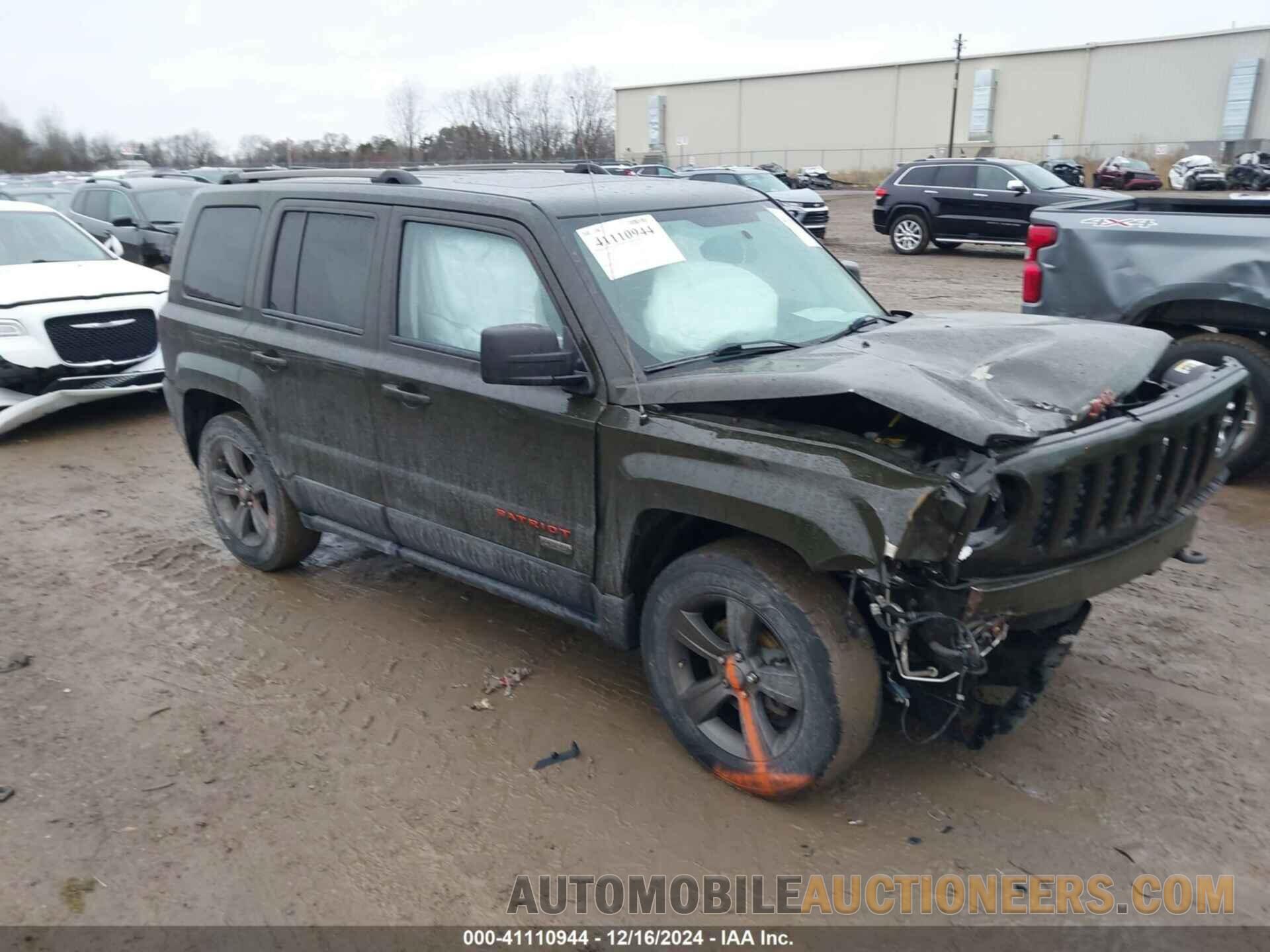 1C4NJRBB4GD769917 JEEP PATRIOT 2016