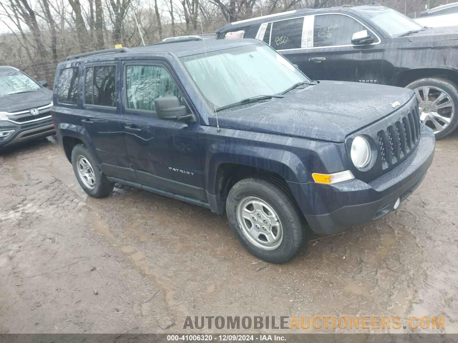 1C4NJRBB4HD138814 JEEP PATRIOT 2017