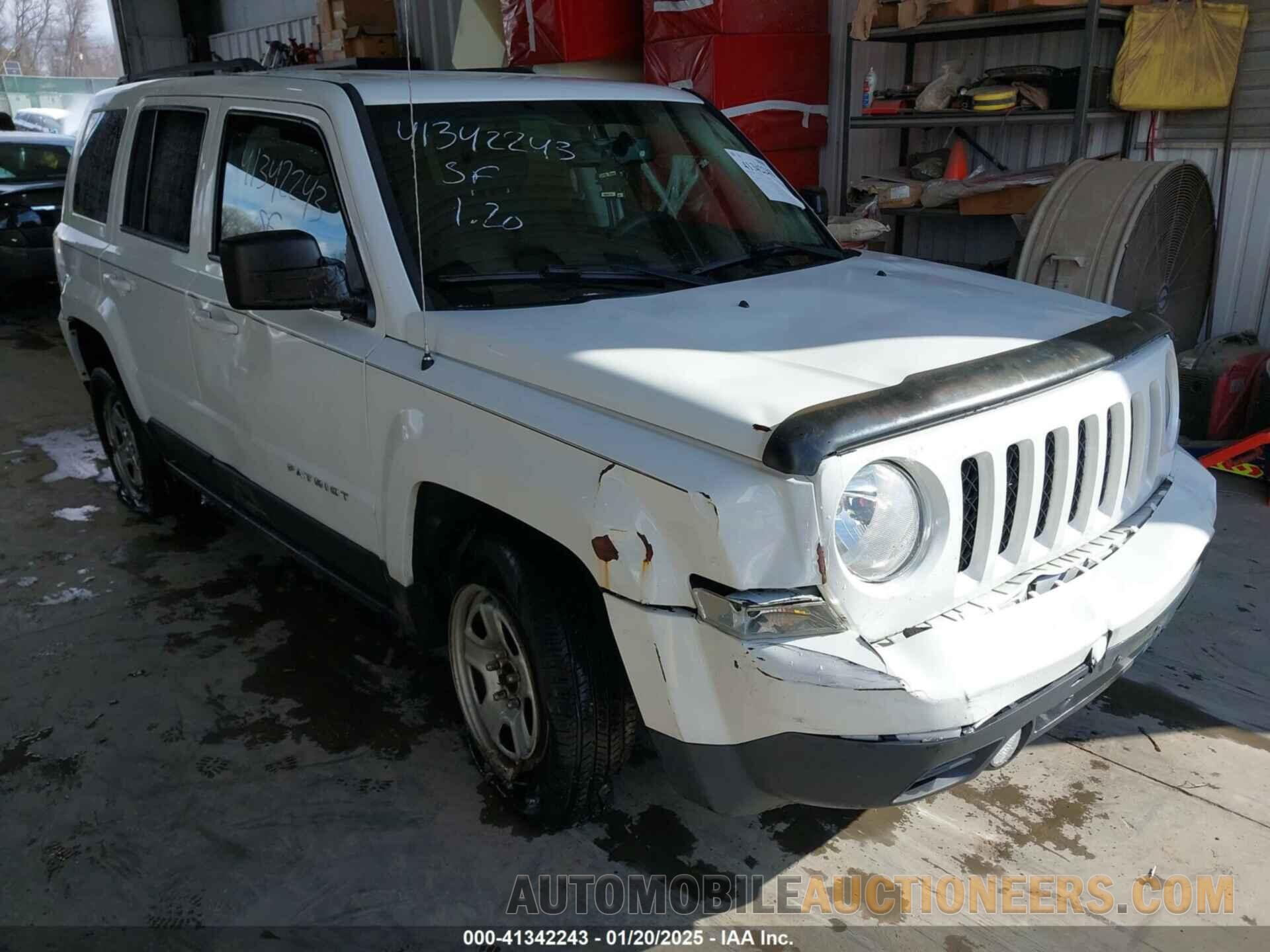 1C4NJRBB5GD686383 JEEP PATRIOT 2016