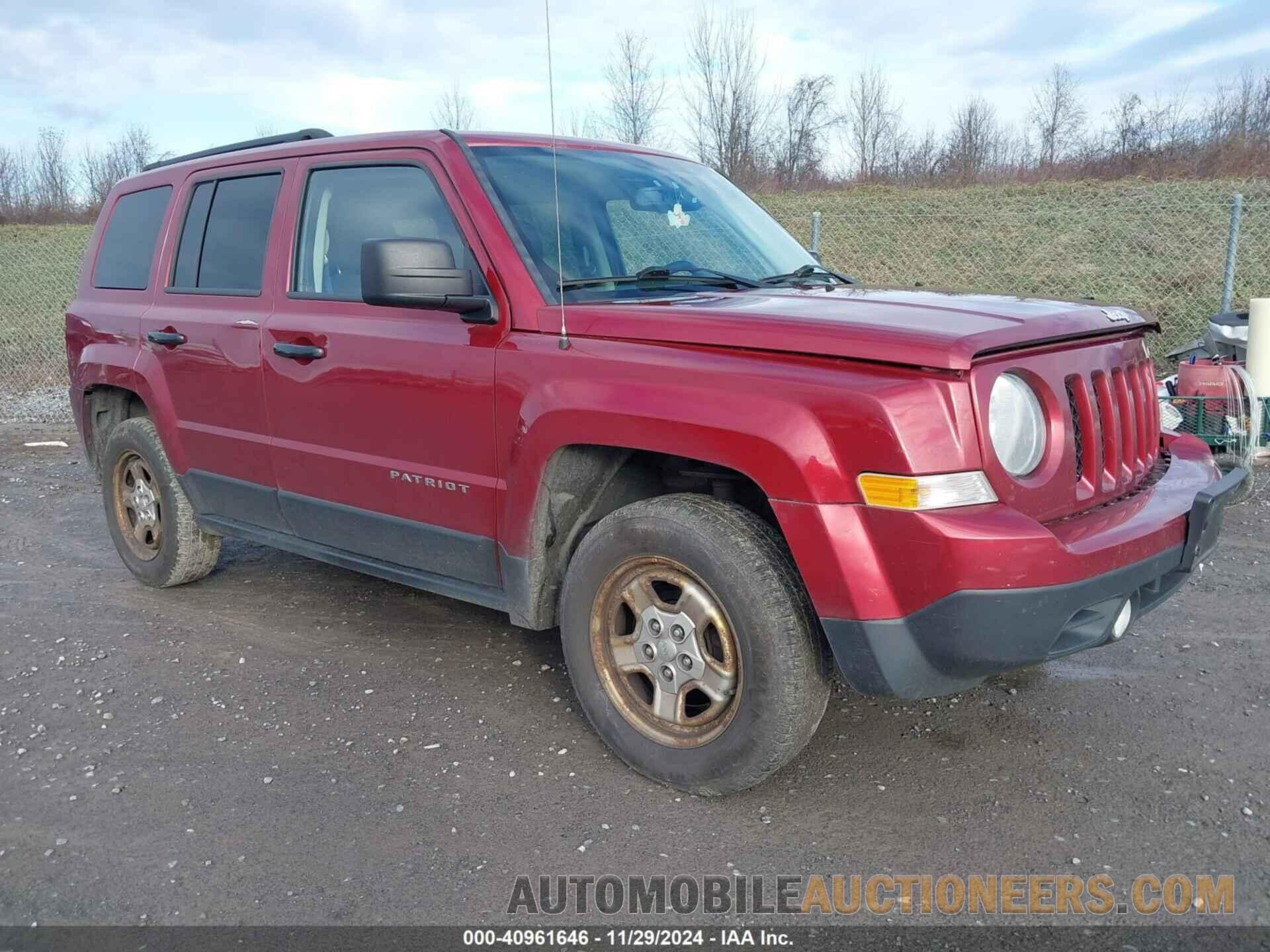 1C4NJRBB5GD779310 JEEP PATRIOT 2016