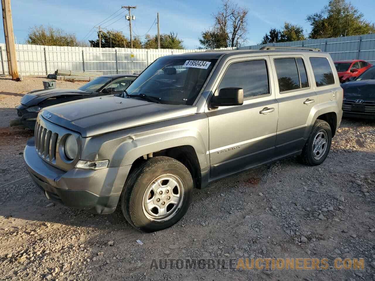 1C4NJRBB6DD192318 JEEP PATRIOT 2013