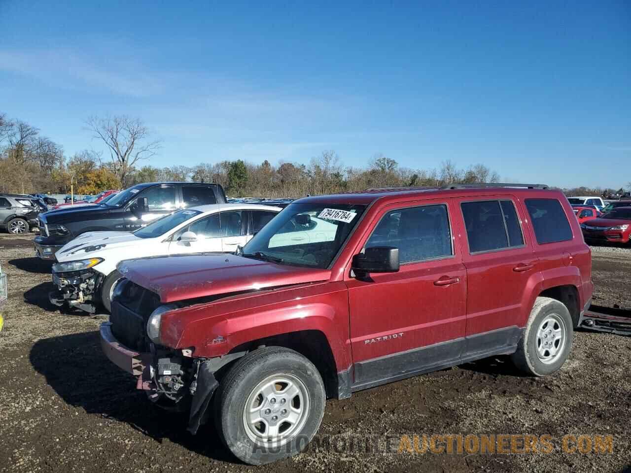 1C4NJRBB6GD714871 JEEP PATRIOT 2016