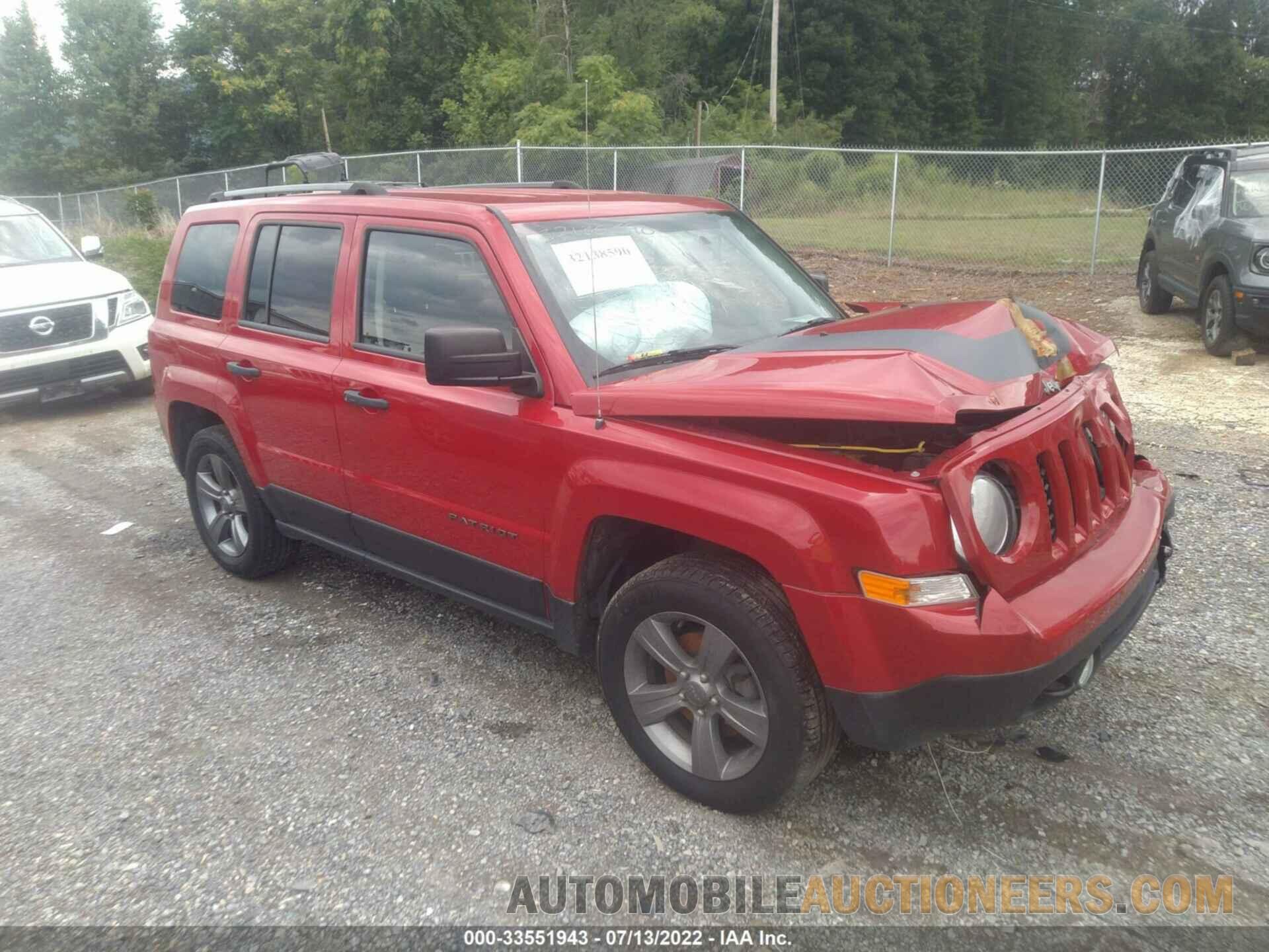 1C4NJRBB6GD717995 JEEP PATRIOT 2016