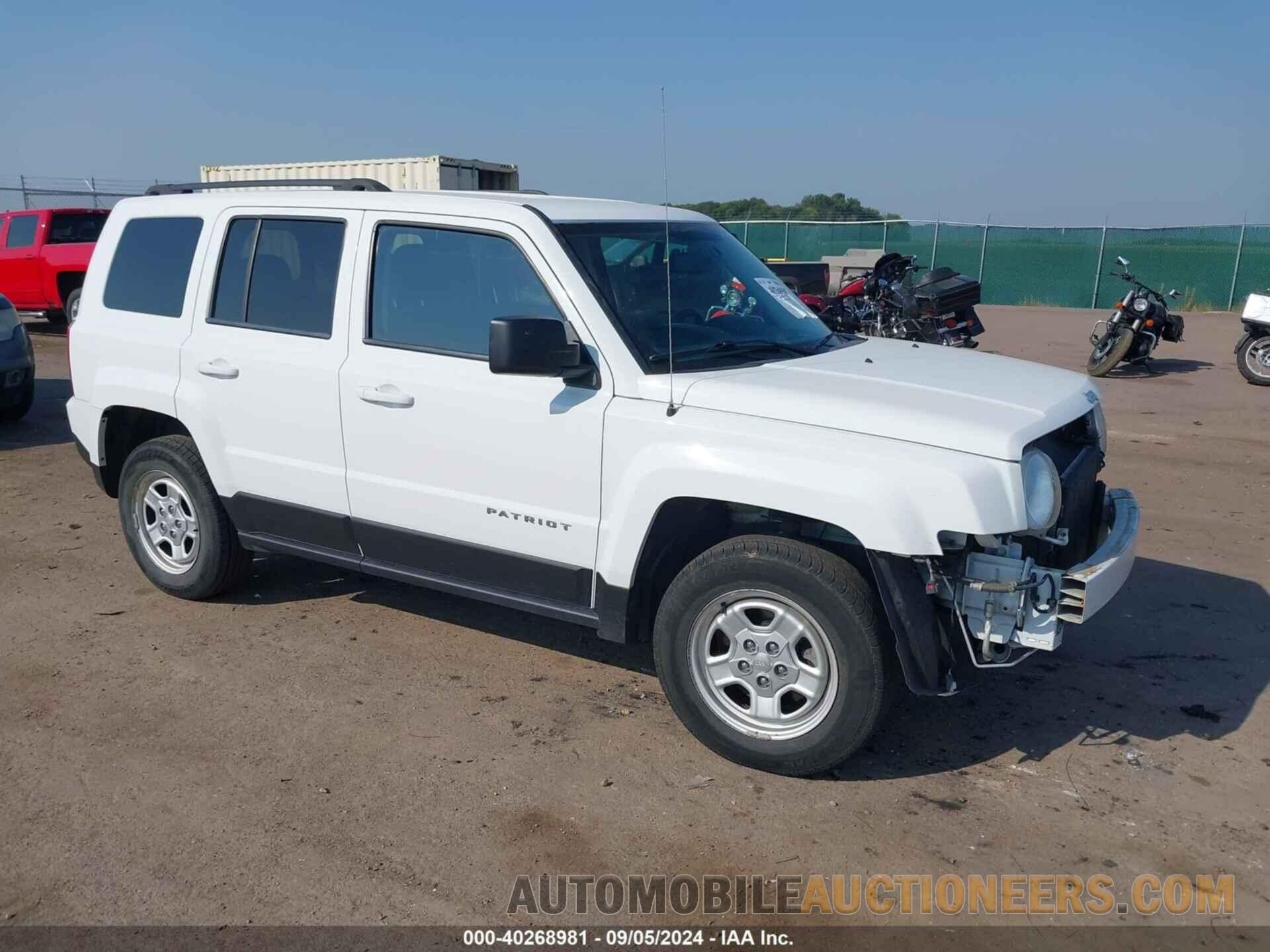 1C4NJRBB6HD106754 JEEP PATRIOT 2017