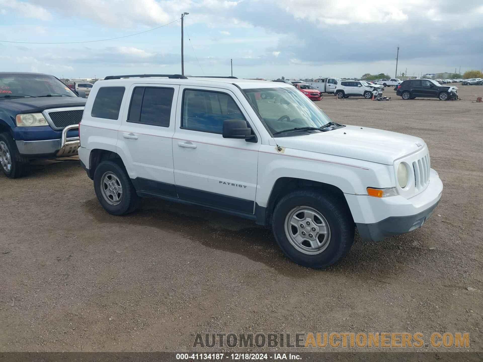 1C4NJRBB7CD521008 JEEP PATRIOT 2012