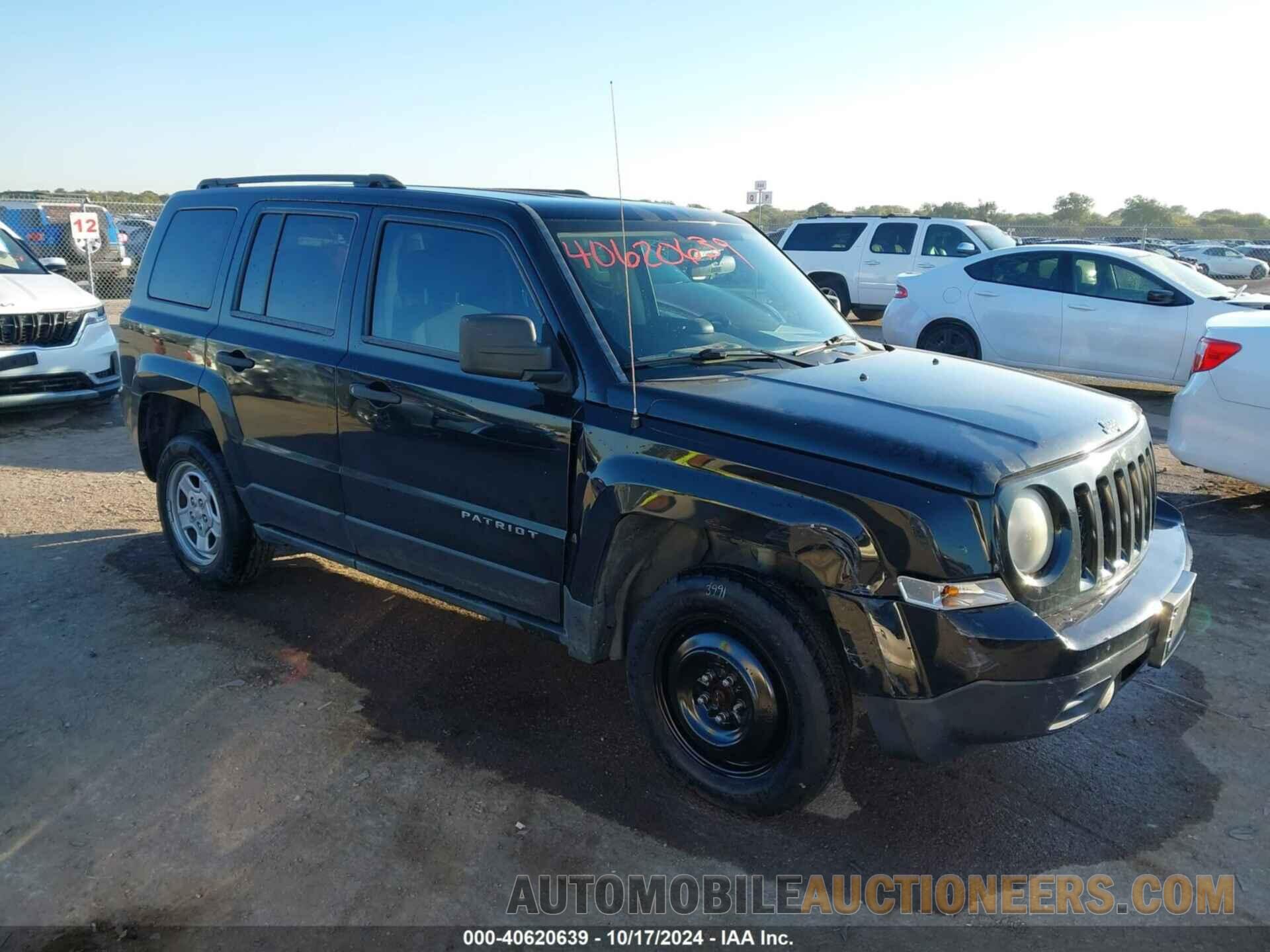 1C4NJRBB7CD661785 JEEP PATRIOT 2012