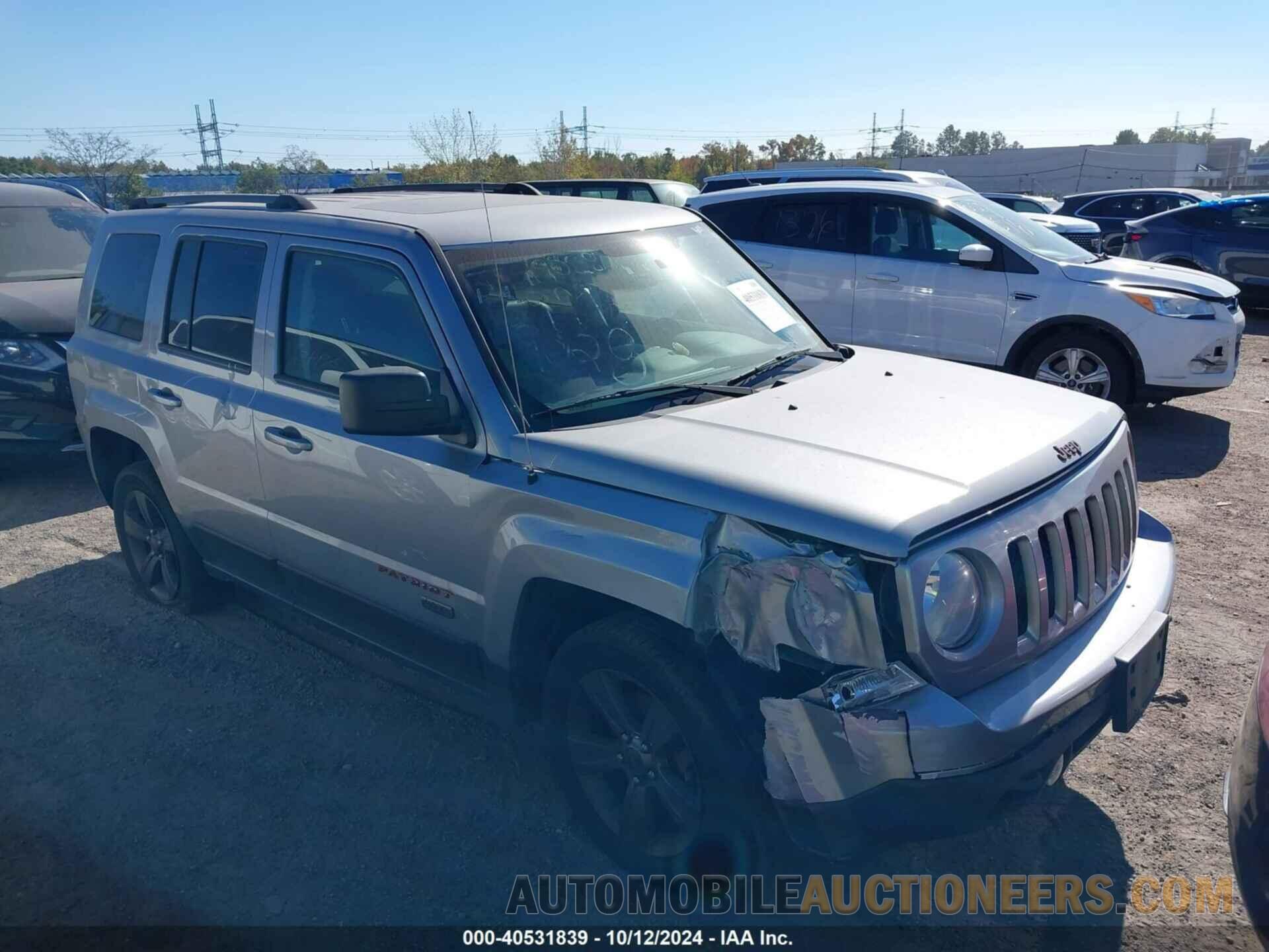 1C4NJRBB7HD160015 JEEP PATRIOT 2017