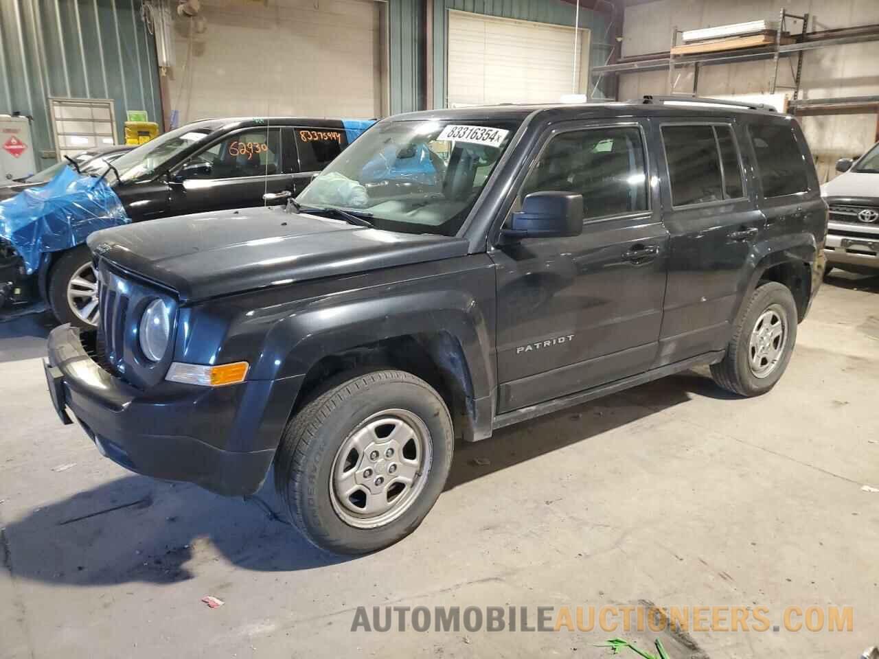 1C4NJRBB8FD283836 JEEP PATRIOT 2015