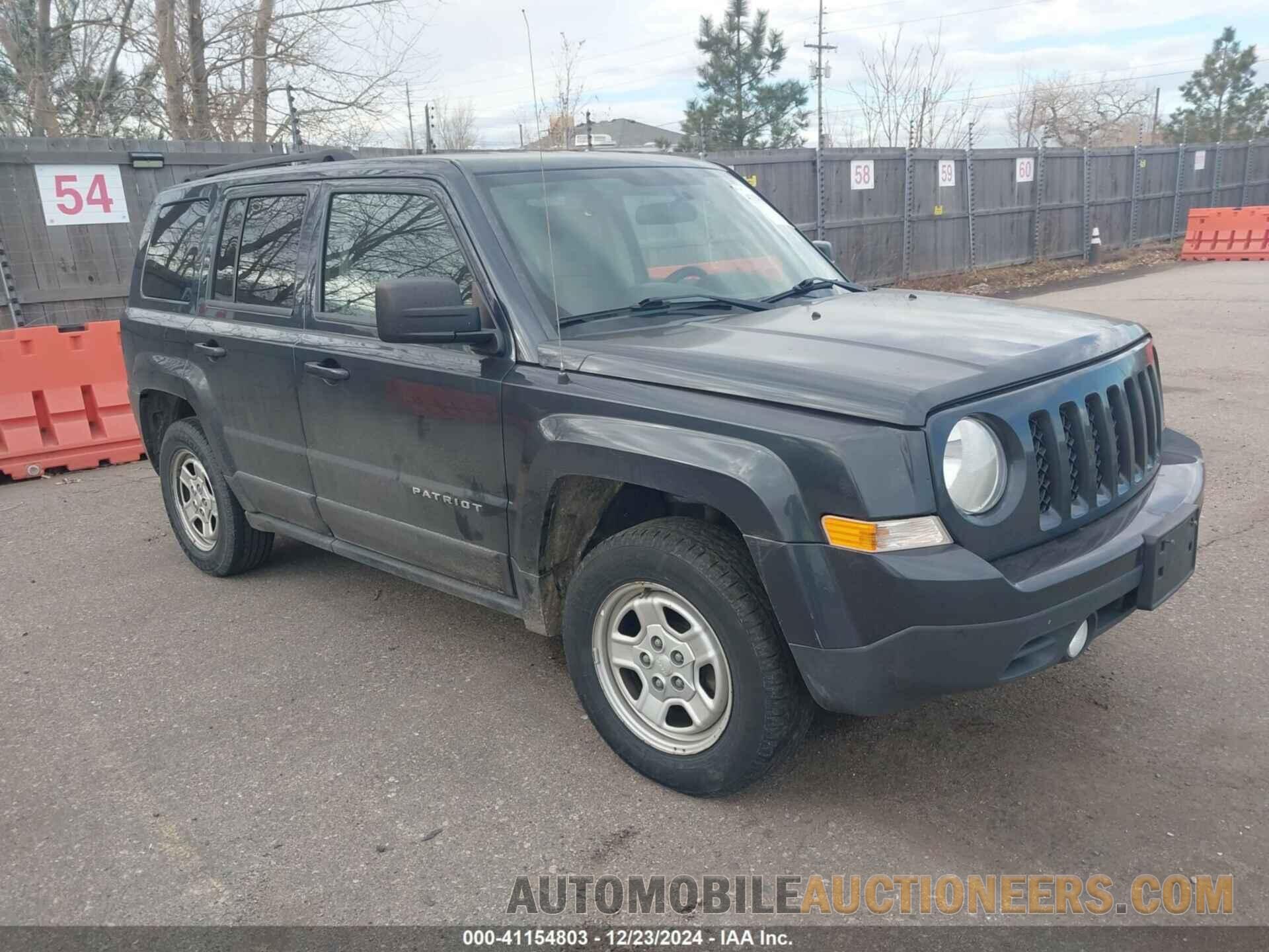 1C4NJRBB8FD307701 JEEP PATRIOT 2015