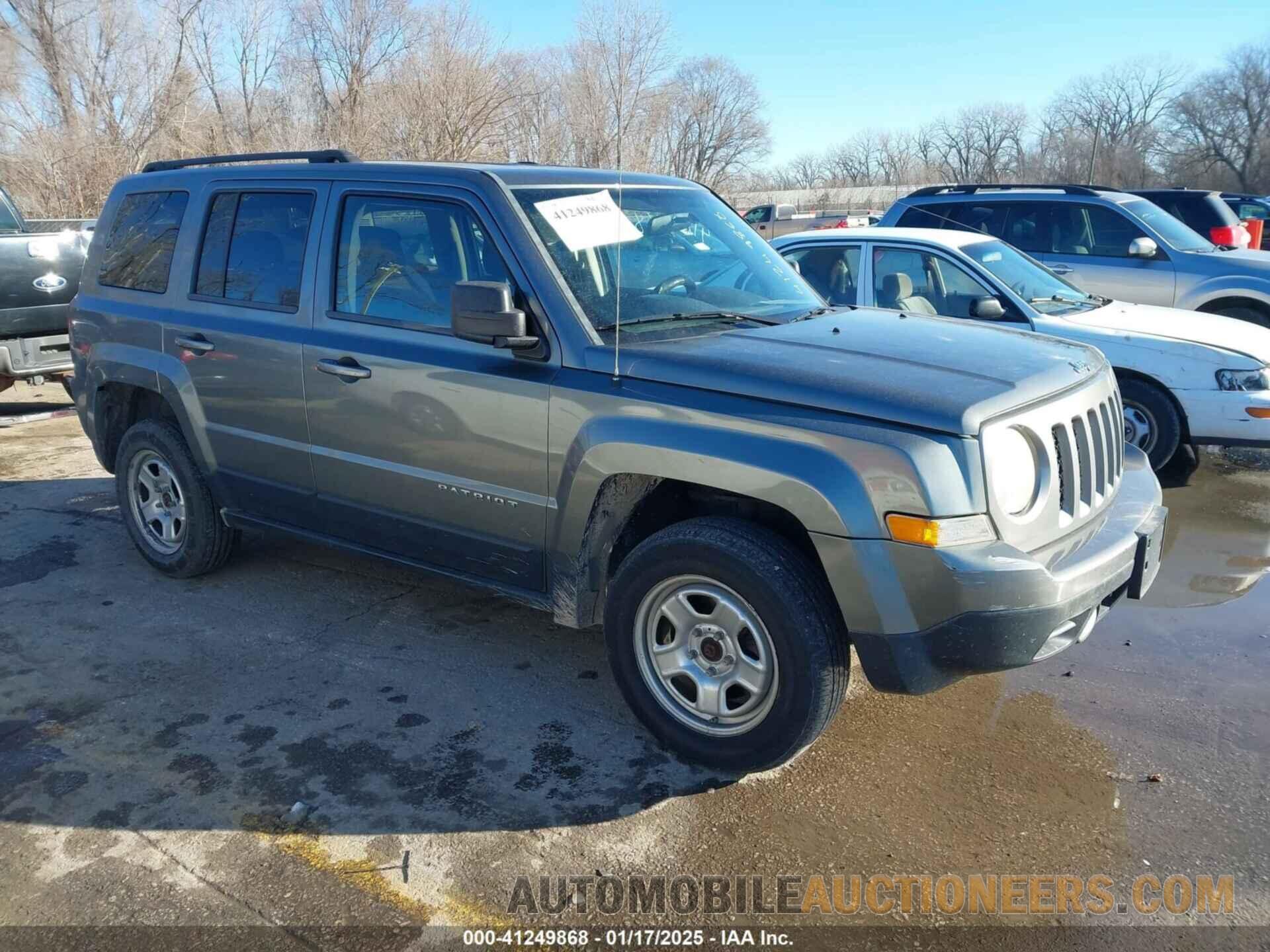 1C4NJRBB9CD563258 JEEP PATRIOT 2012