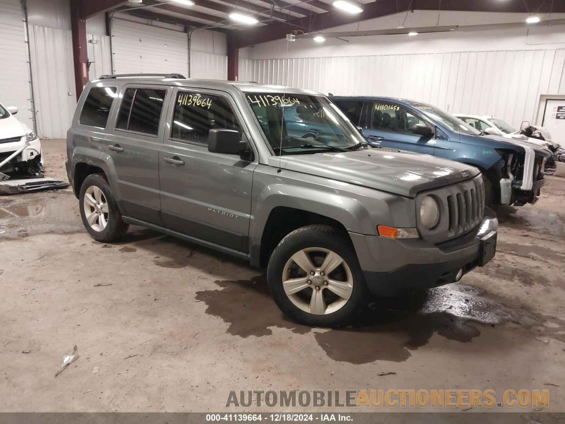 1C4NJRBB9CD604410 JEEP PATRIOT 2012