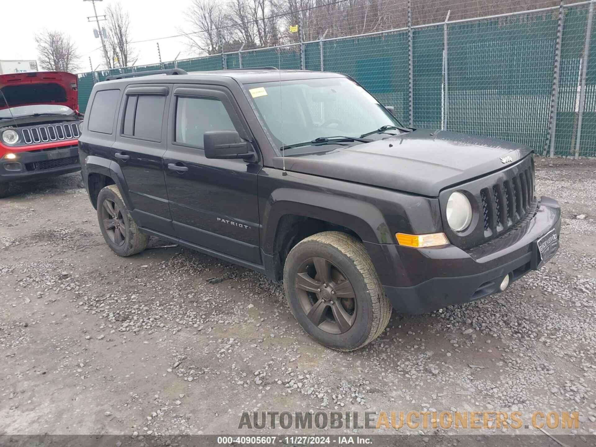 1C4NJRBB9ED817683 JEEP PATRIOT 2014