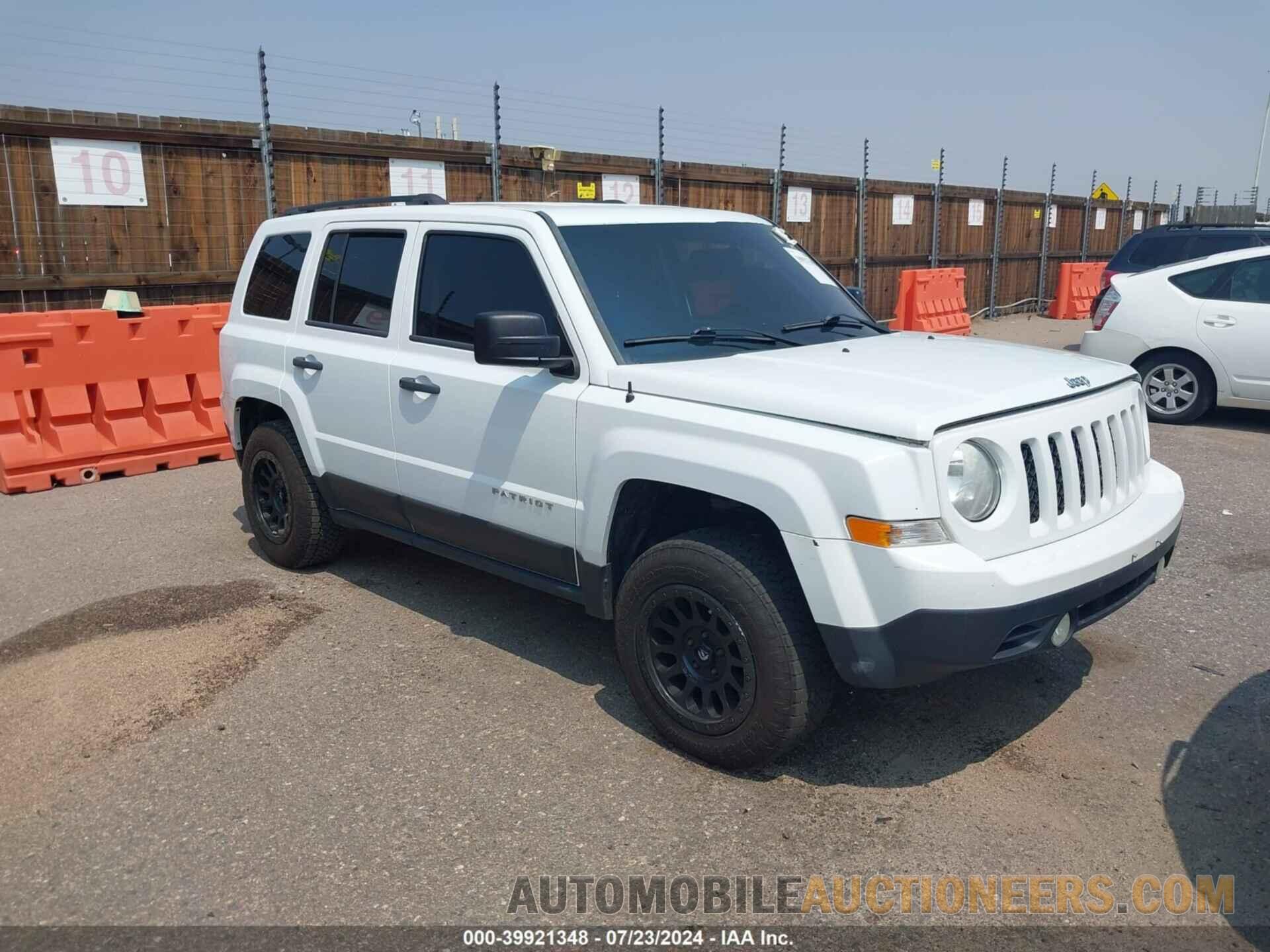 1C4NJRBB9FD121407 JEEP PATRIOT 2015