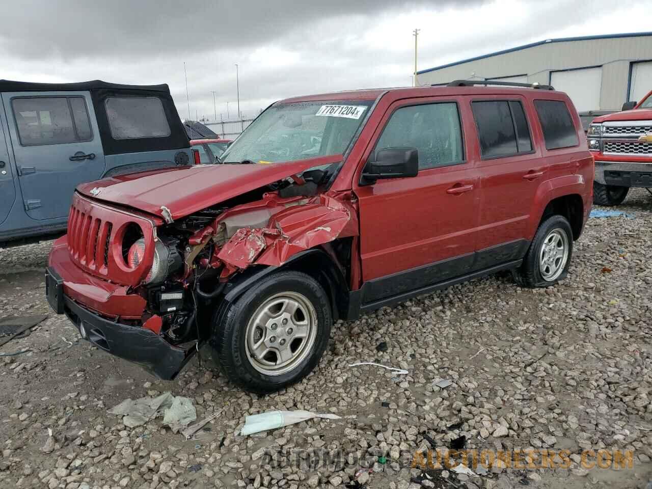 1C4NJRBB9GD549477 JEEP PATRIOT 2016