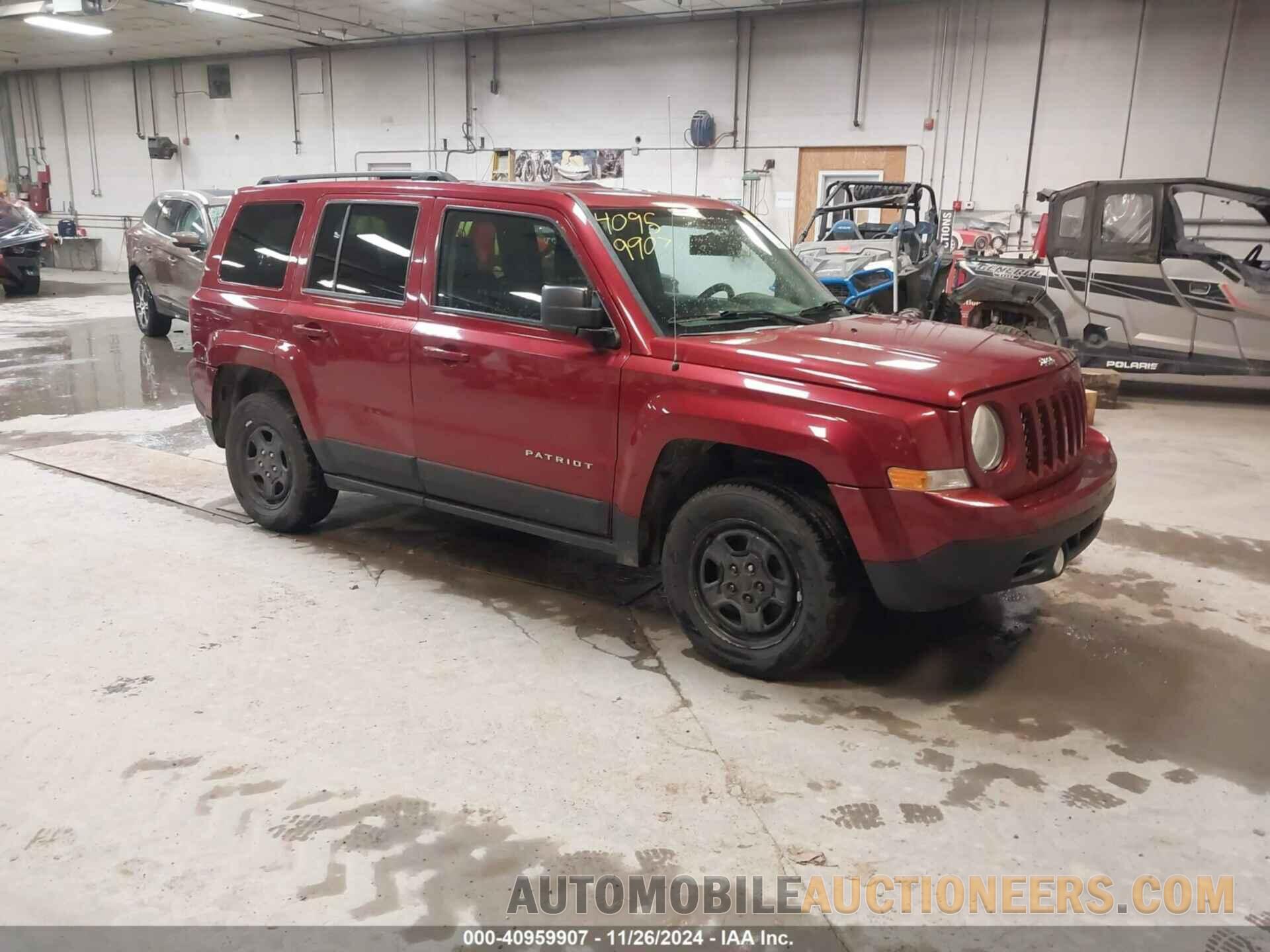 1C4NJRBB9GD673362 JEEP PATRIOT 2016