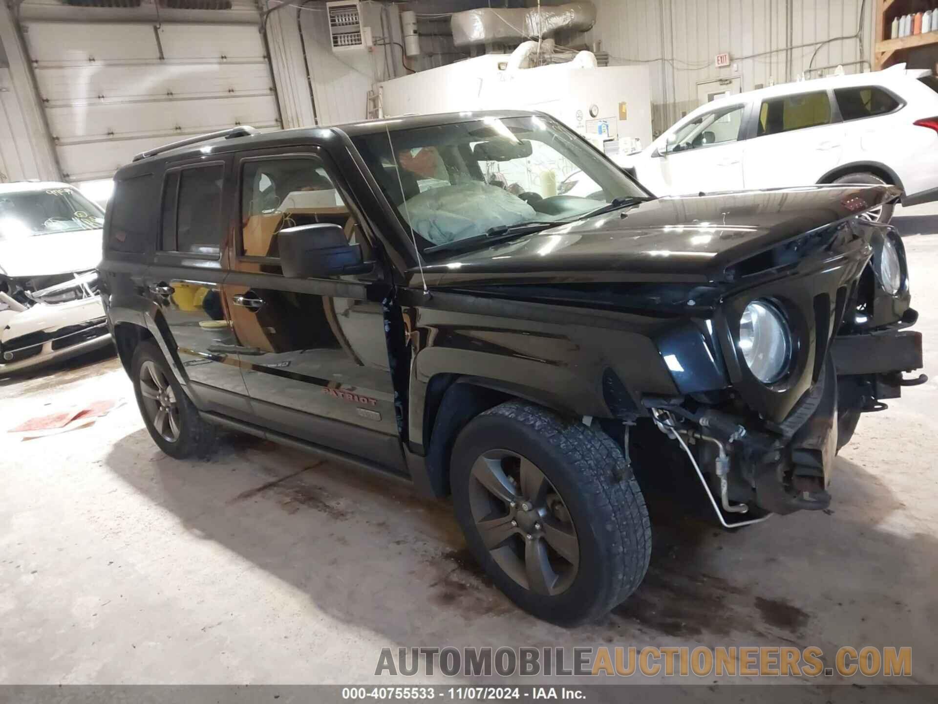 1C4NJRBB9GD714668 JEEP PATRIOT 2016