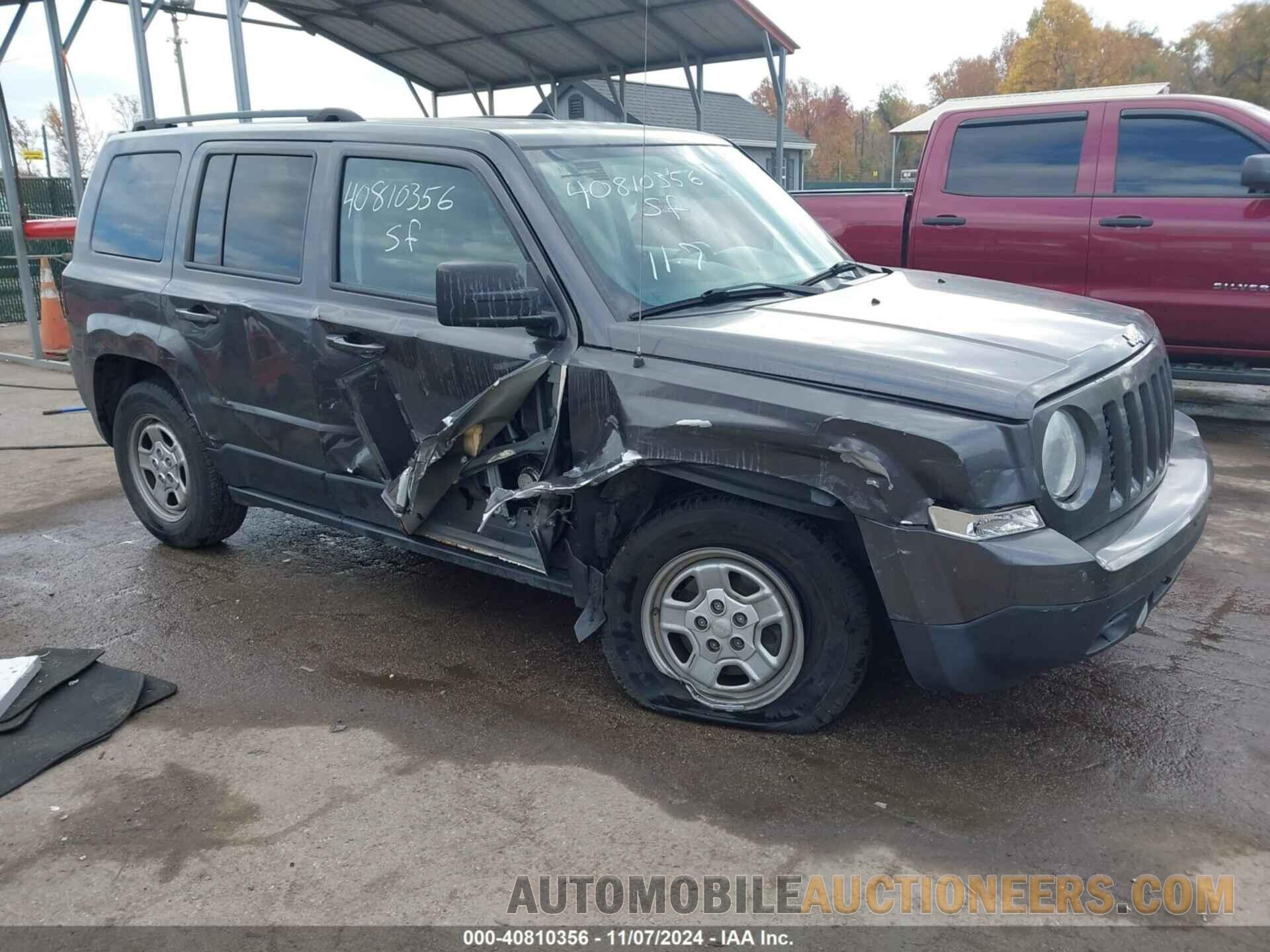 1C4NJRBB9HD106019 JEEP PATRIOT 2017