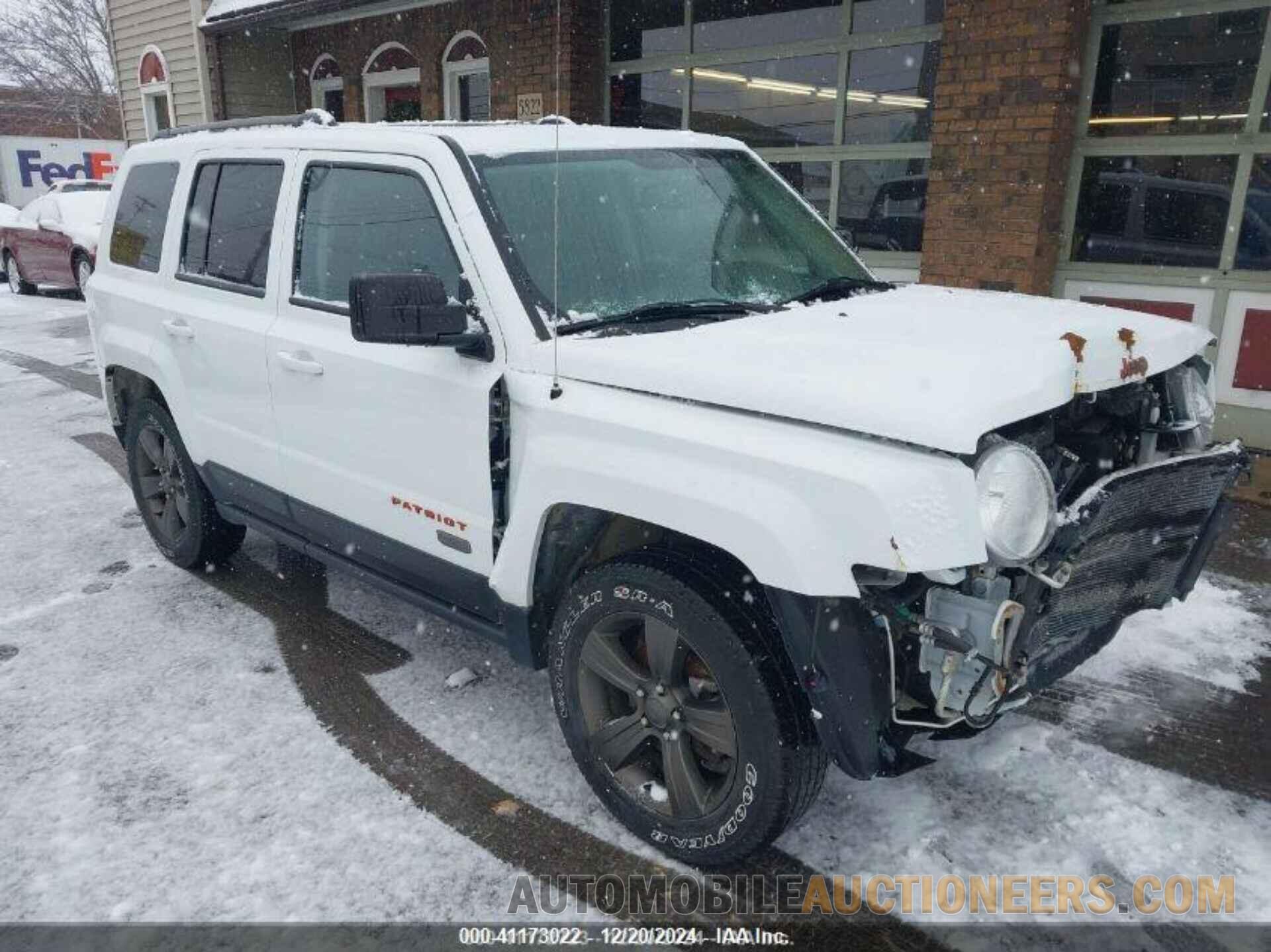 1C4NJRBB9HD114010 JEEP PATRIOT 2017