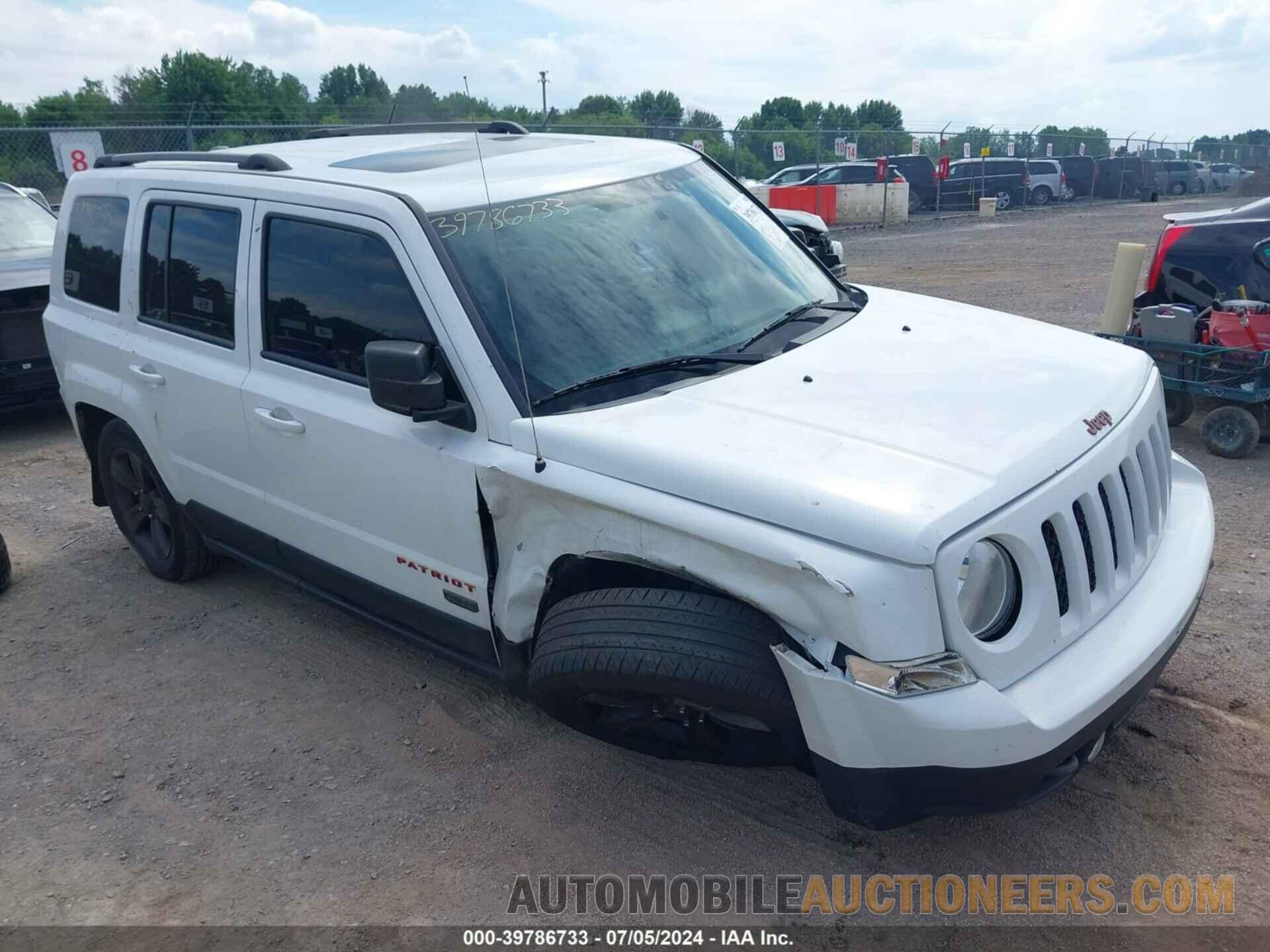 1C4NJRBB9HD135679 JEEP PATRIOT 2017