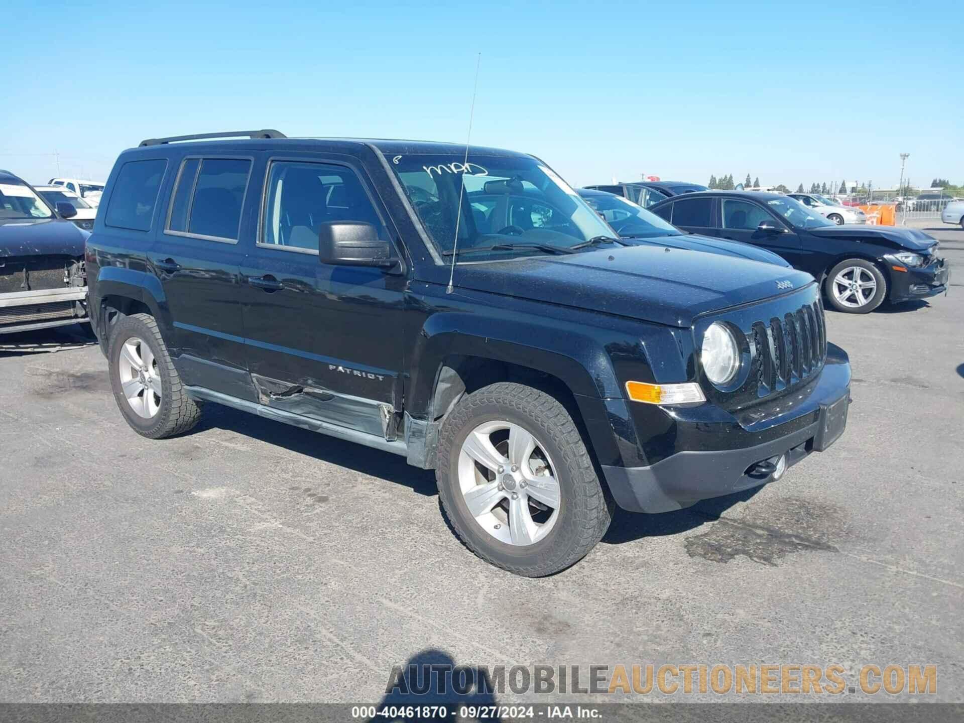 1C4NJRBBXCD509693 JEEP PATRIOT 2012