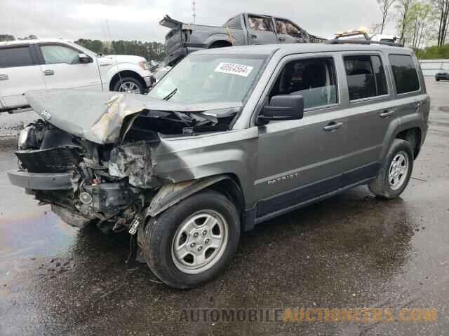 1C4NJRBBXCD582837 JEEP PATRIOT 2012