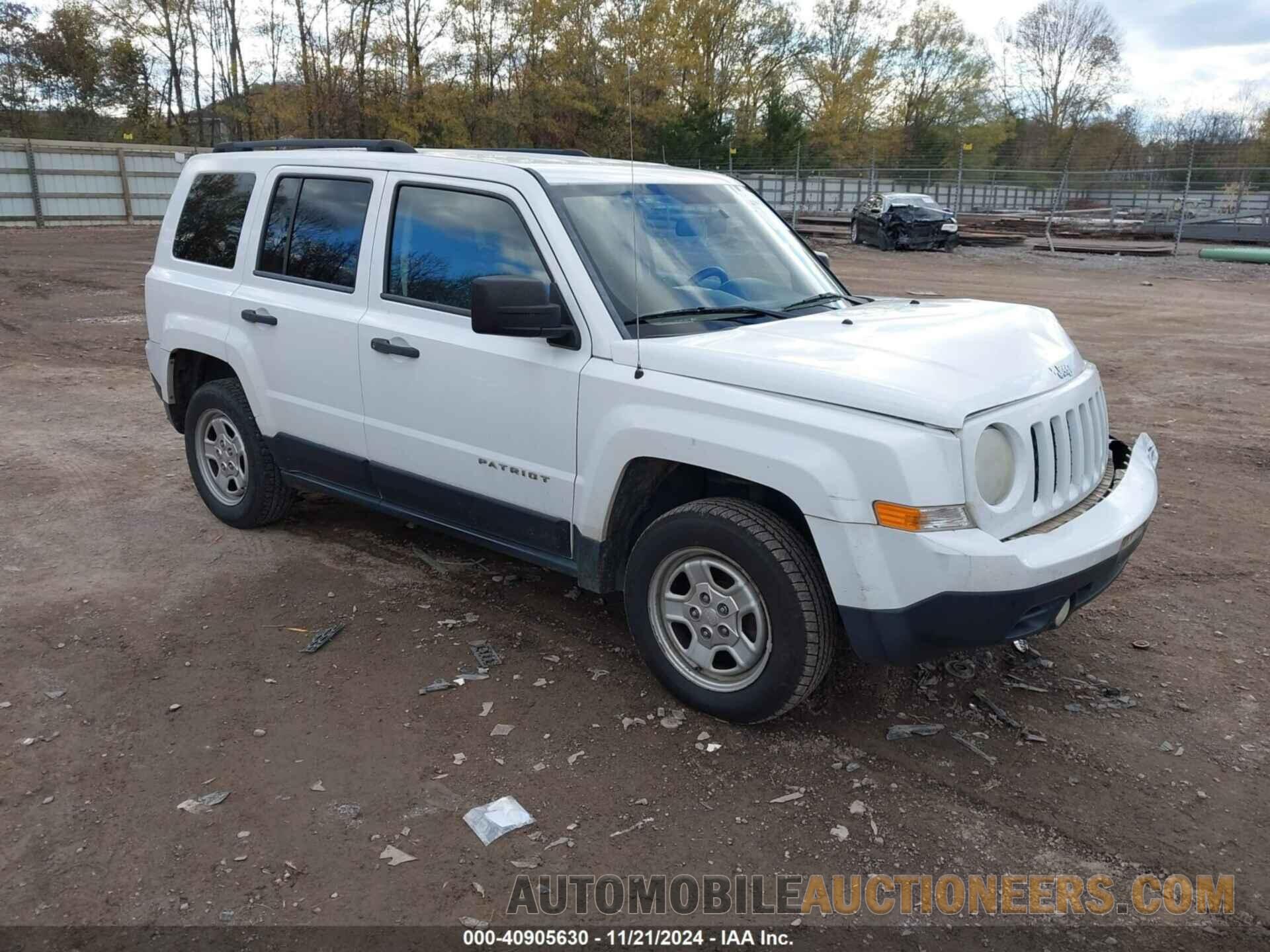 1C4NJRBBXCD598777 JEEP PATRIOT 2012