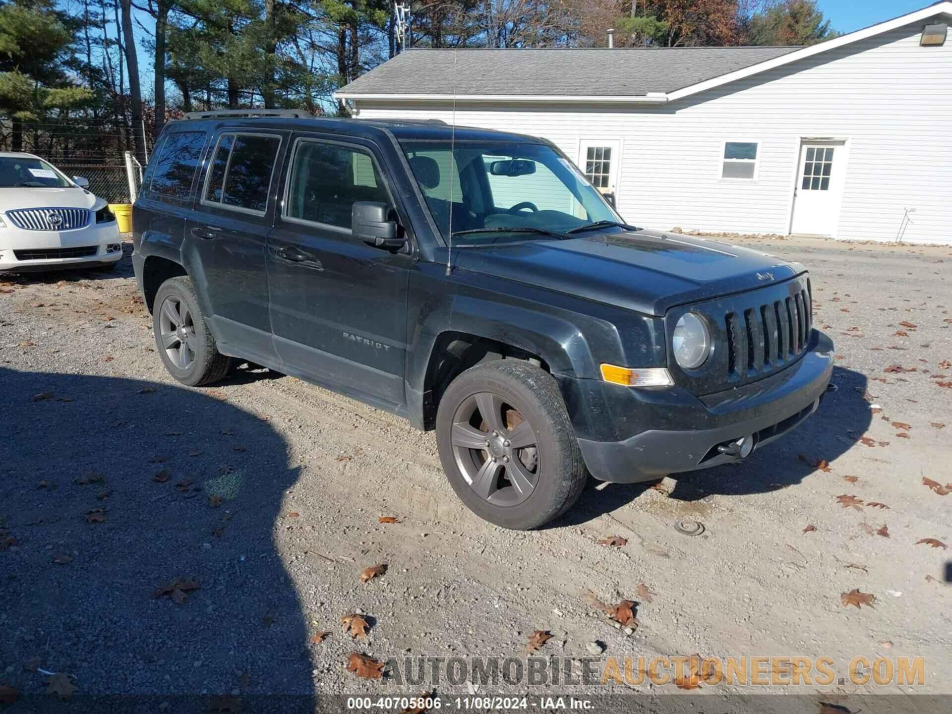 1C4NJRBBXGD804329 JEEP PATRIOT 2016