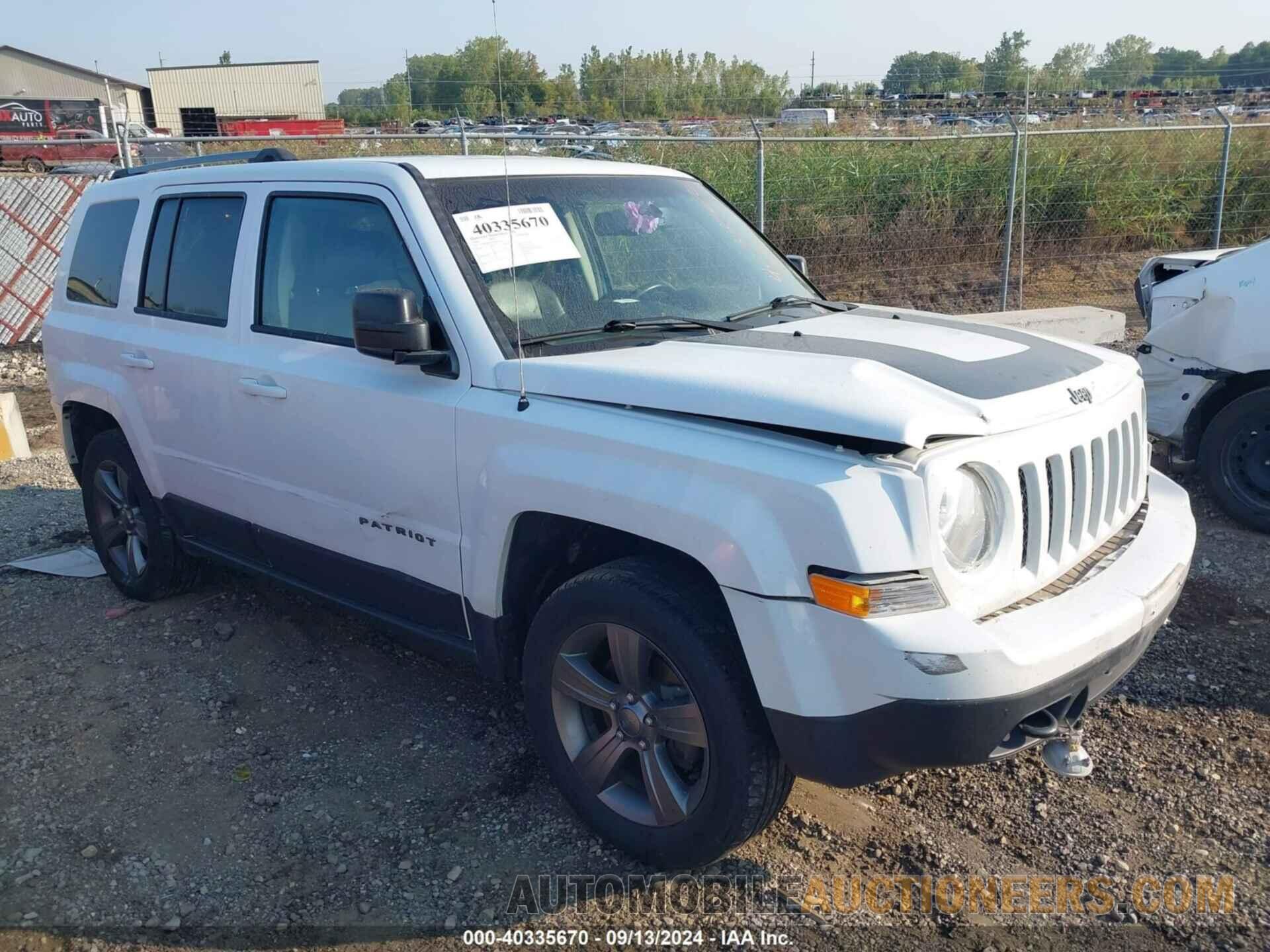 1C4NJRBBXGD805450 JEEP PATRIOT 2016