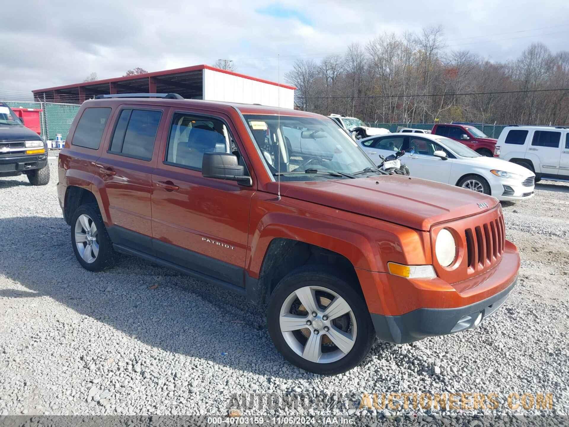 1C4NJRCB8CD567770 JEEP PATRIOT 2012