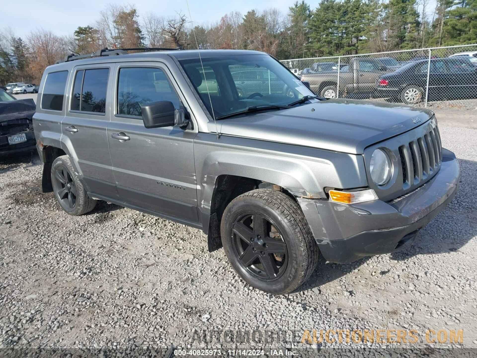 1C4NJRFB0DD228630 JEEP PATRIOT 2013