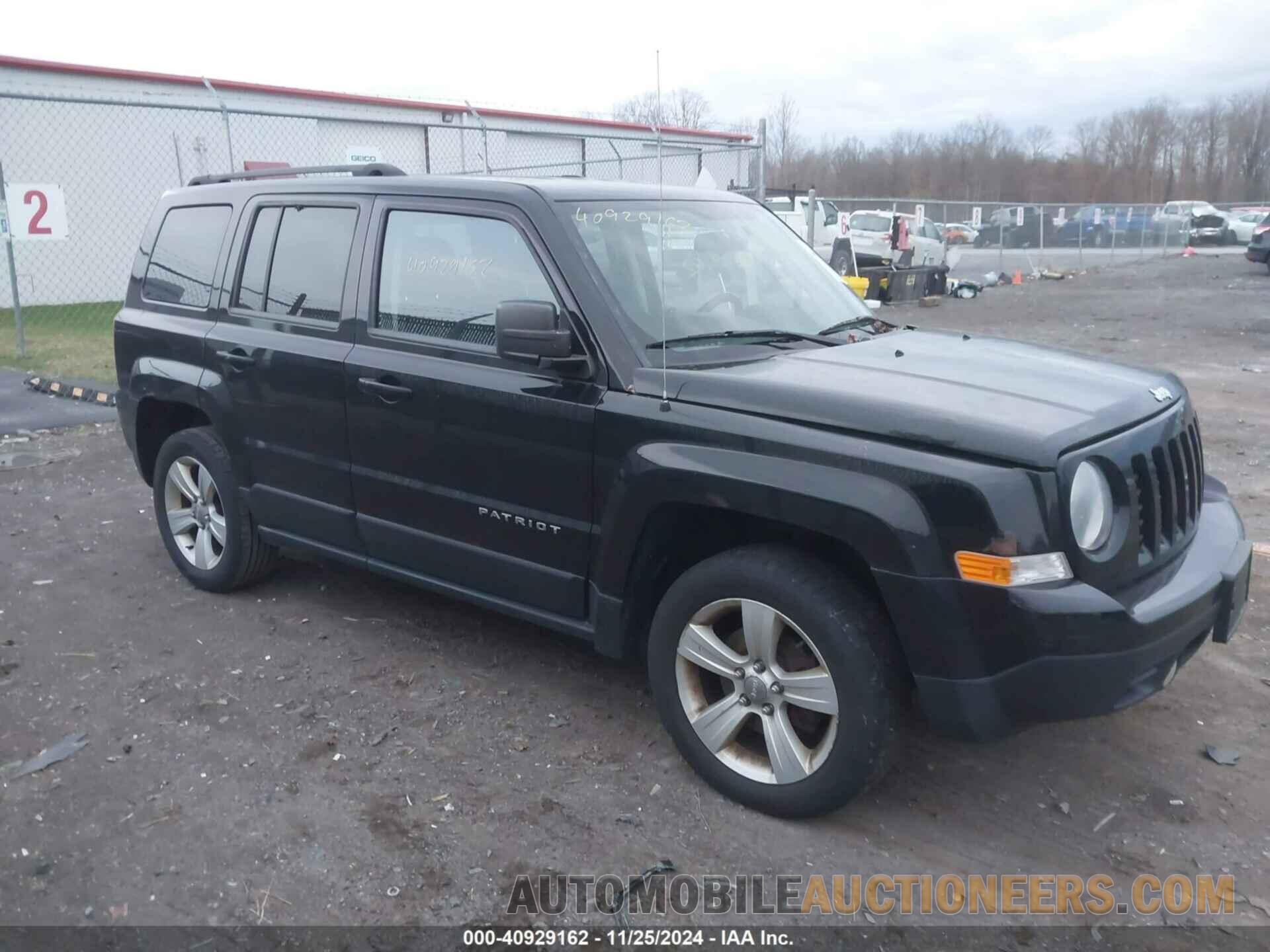 1C4NJRFB0DD274796 JEEP PATRIOT 2013