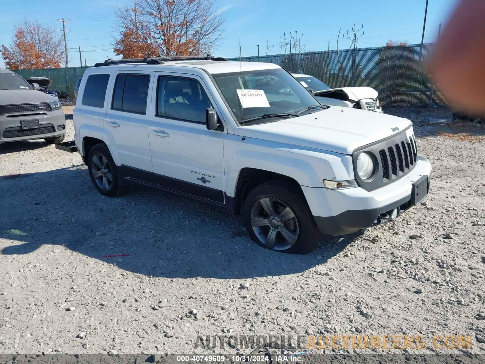 1C4NJRFB0ED687755 JEEP PATRIOT 2014