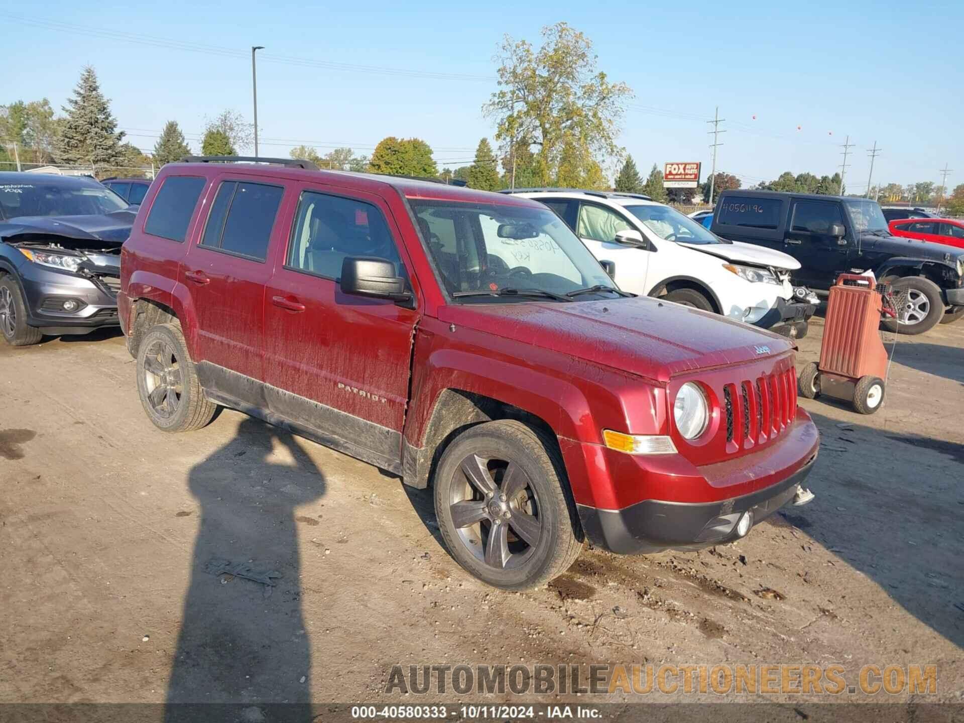 1C4NJRFB0FD382774 JEEP PATRIOT 2015